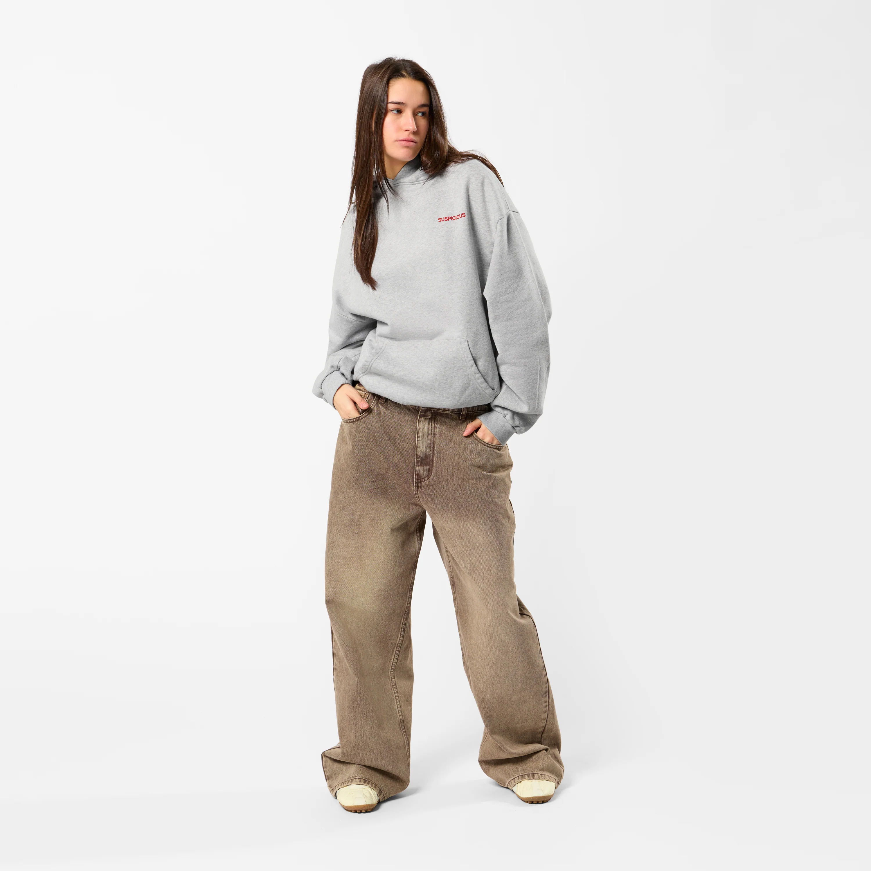 AMS Exclusive / The AMS Store Hoodie - Neutral Heather - Image 9