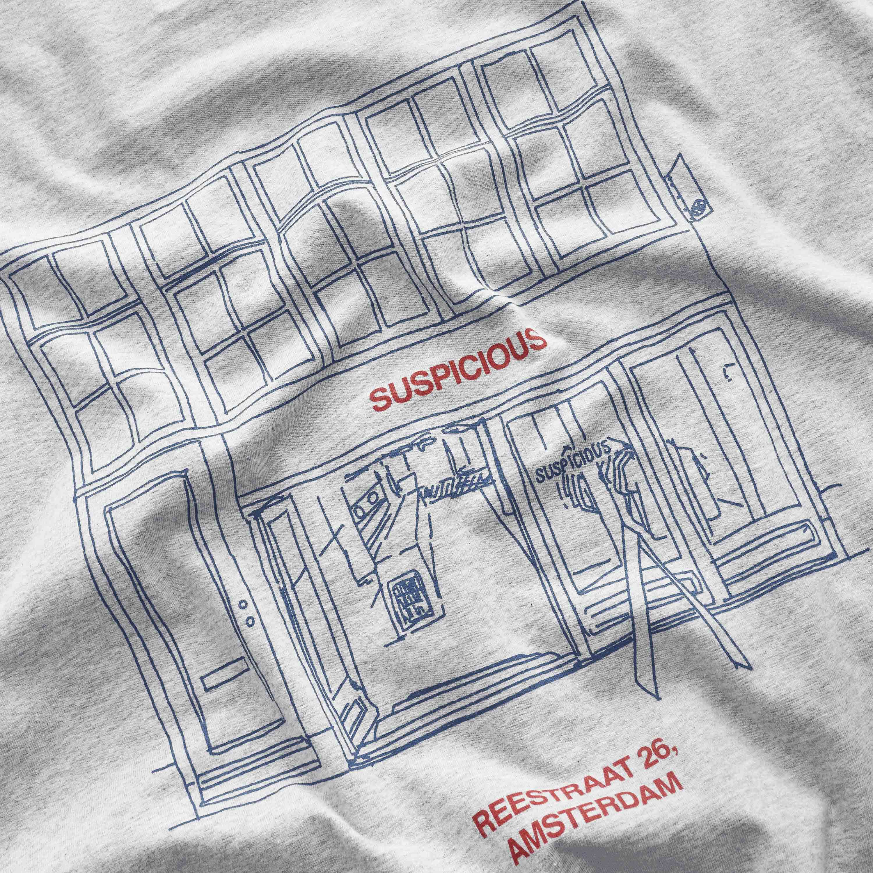 AMS Exclusive / The AMS Store Tee - Neutral Heather - Image 4