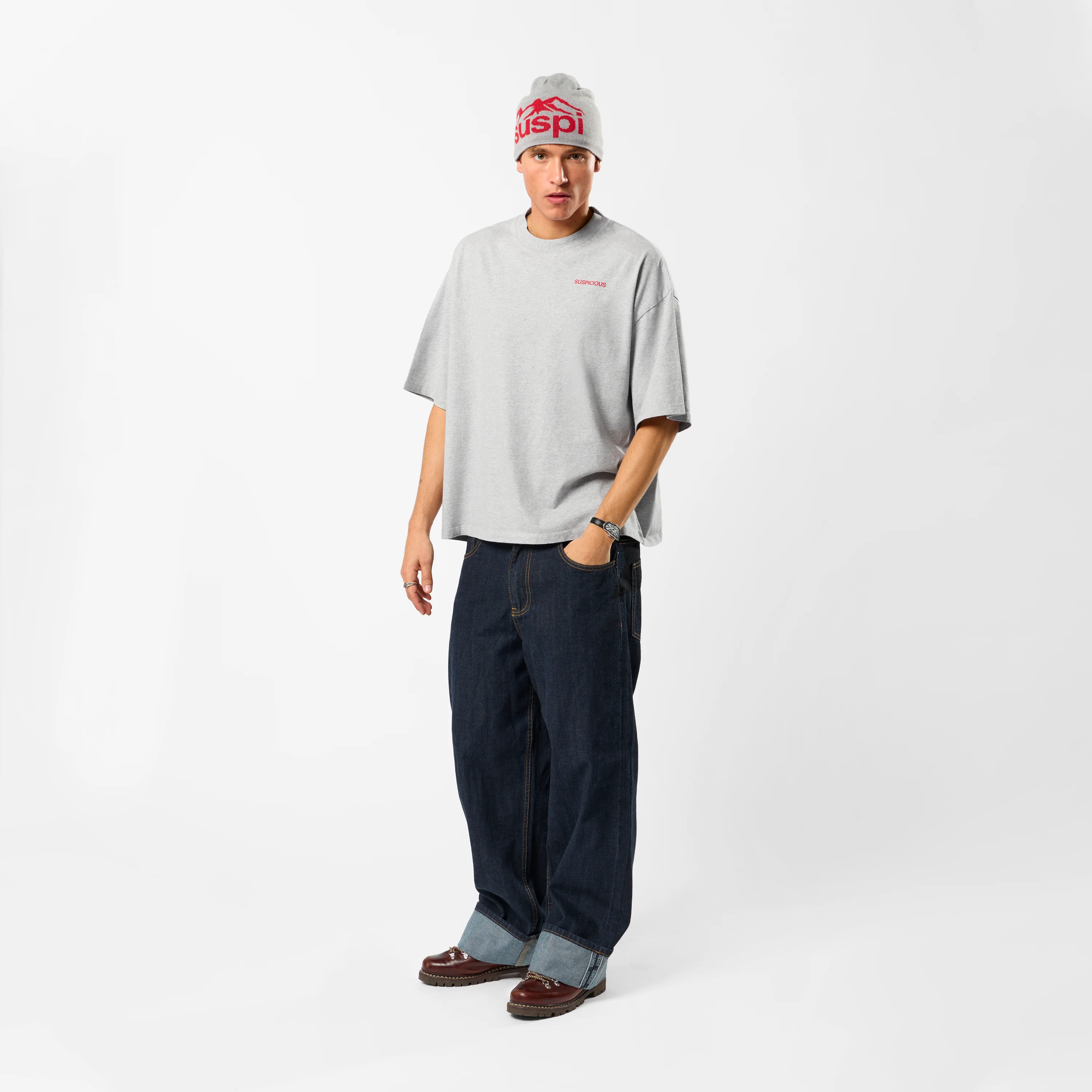 ANT Exclusive / The ANT Store Tee - Neutral Heather - Image 5