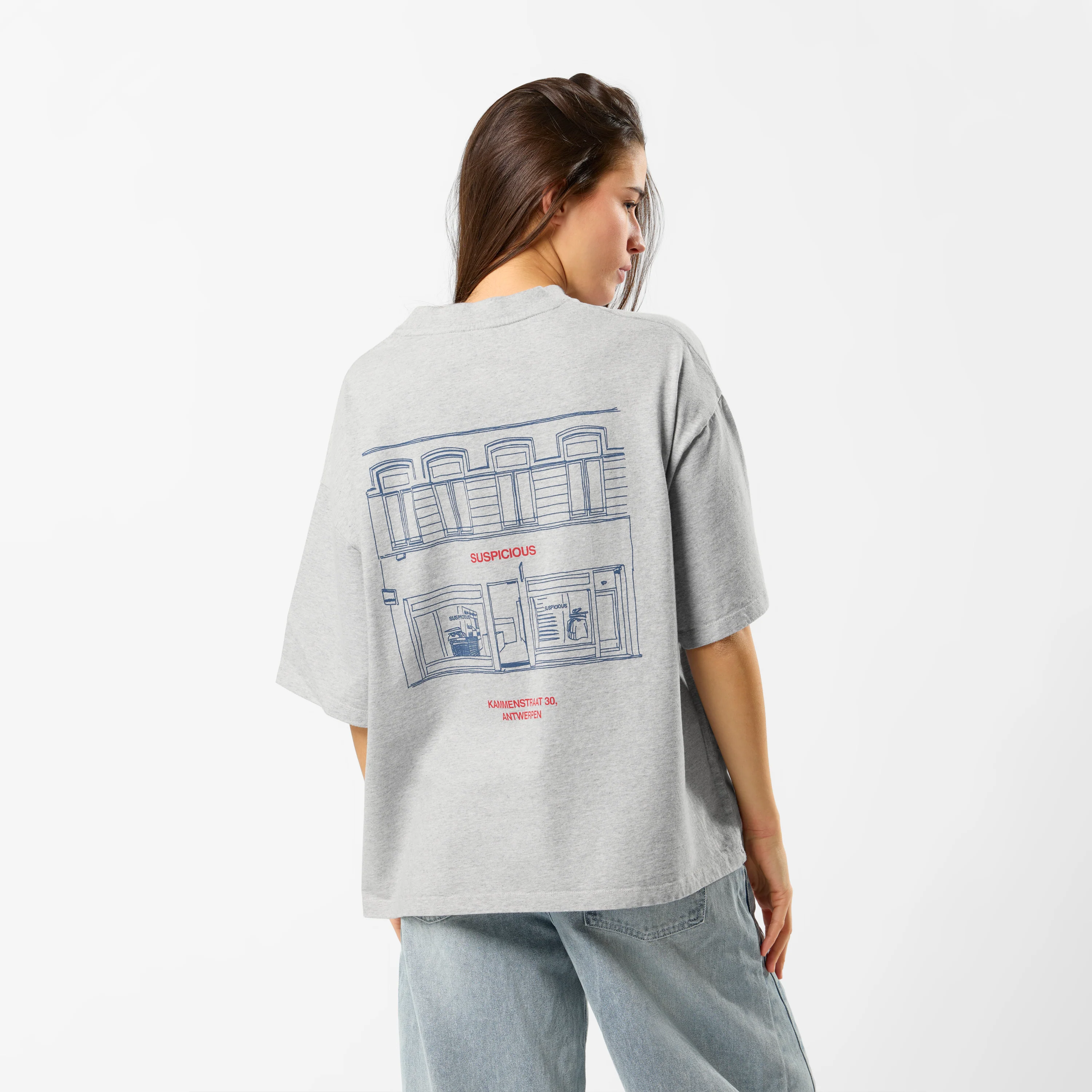 ANT Exclusive / The ANT Store Tee - Neutral Heather - Image 6