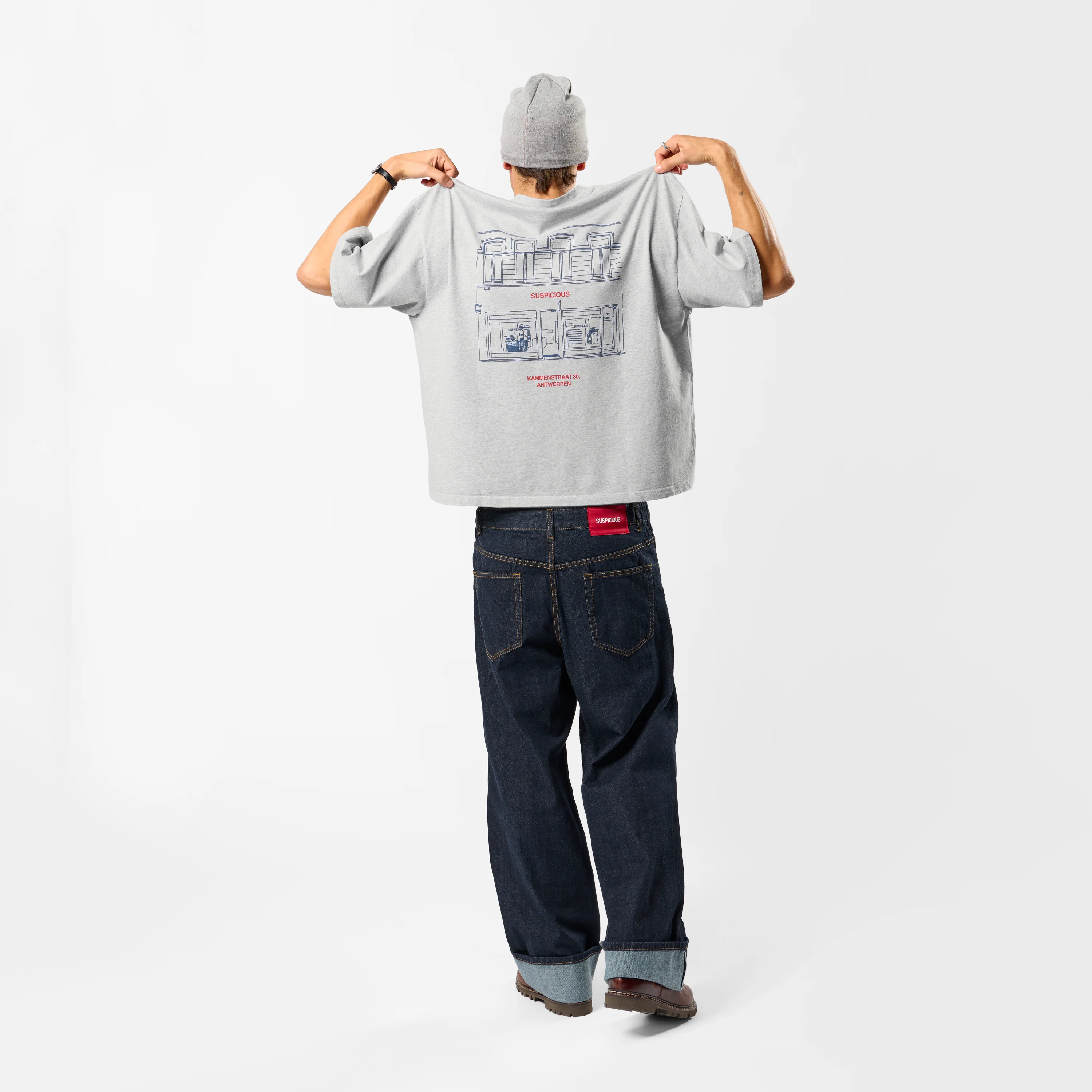 ANT Exclusive / The ANT Store Tee - Neutral Heather - Image 9