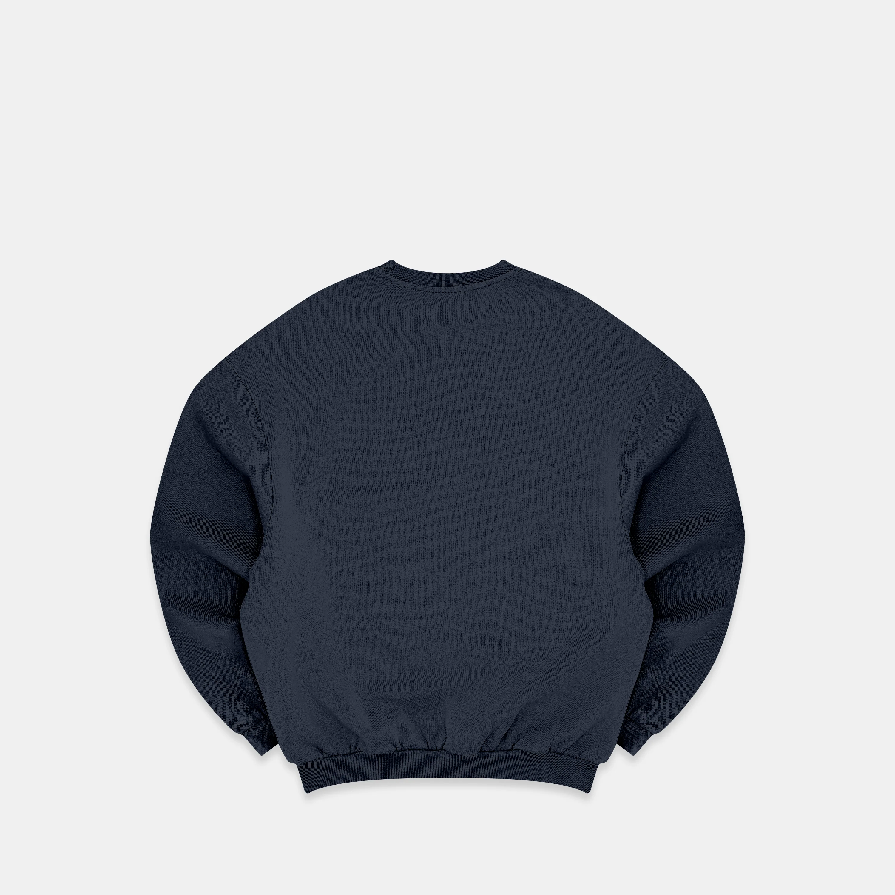 Buongiorno / Label Crewneck - Dark Blue - Image 3
