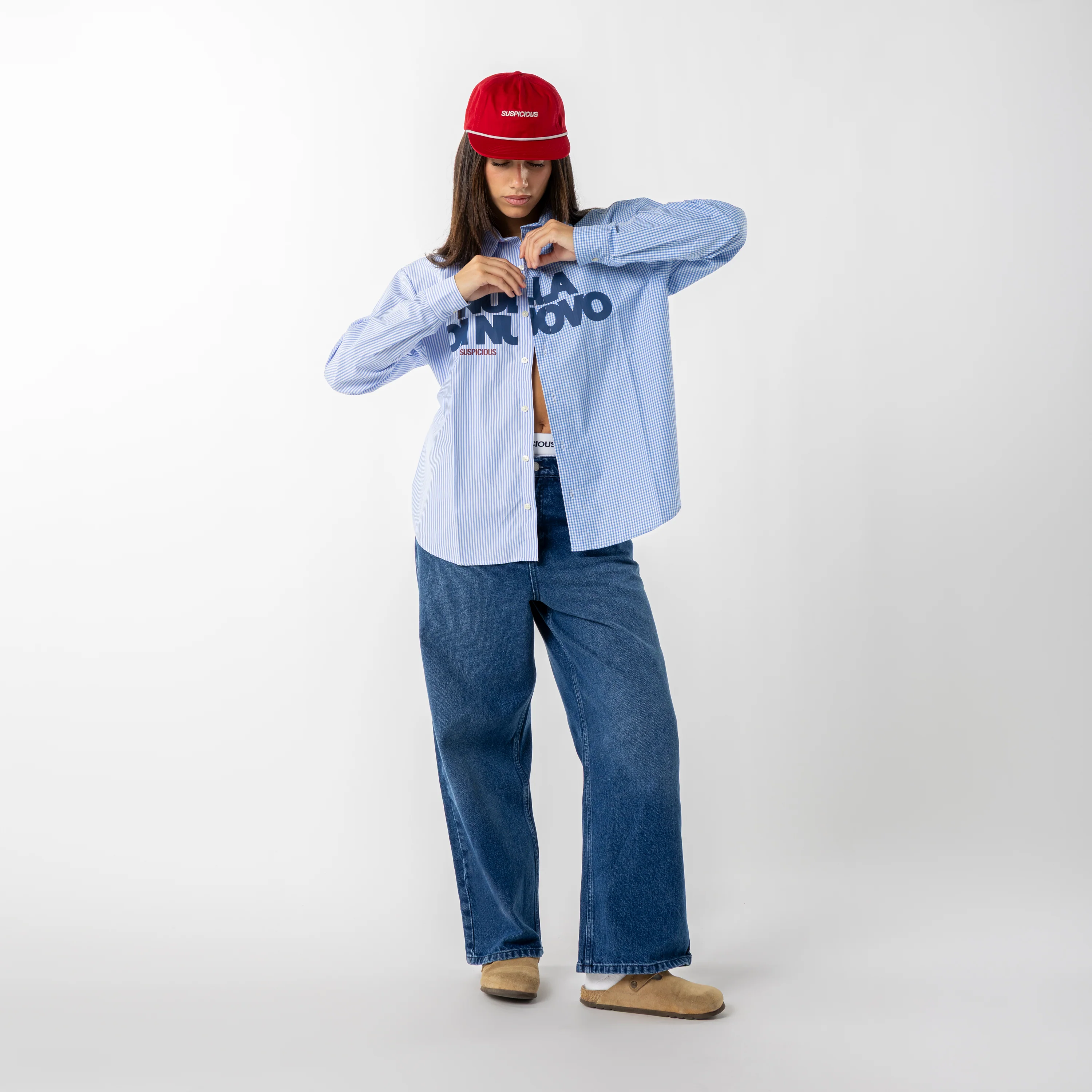 Buongiorno / Nulla Di Nuovo Dual Longsleeve Shirt - Blue - Image 5