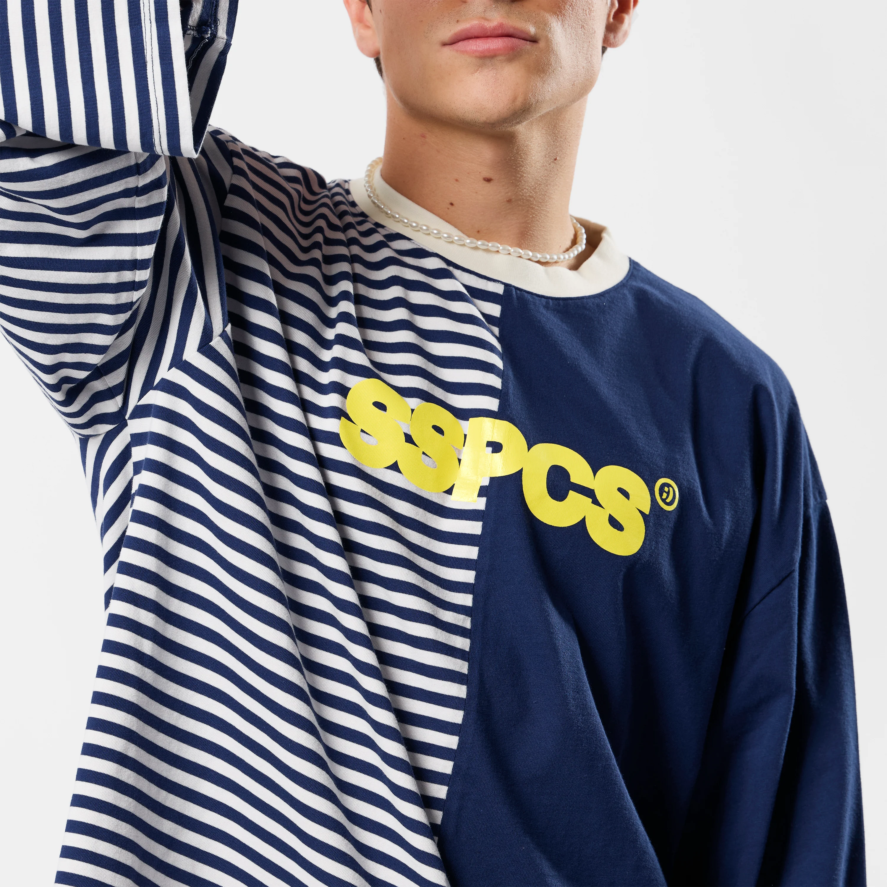 Buongiorno / SSPCS Split Longsleeve - Dark Blue - Image 2
