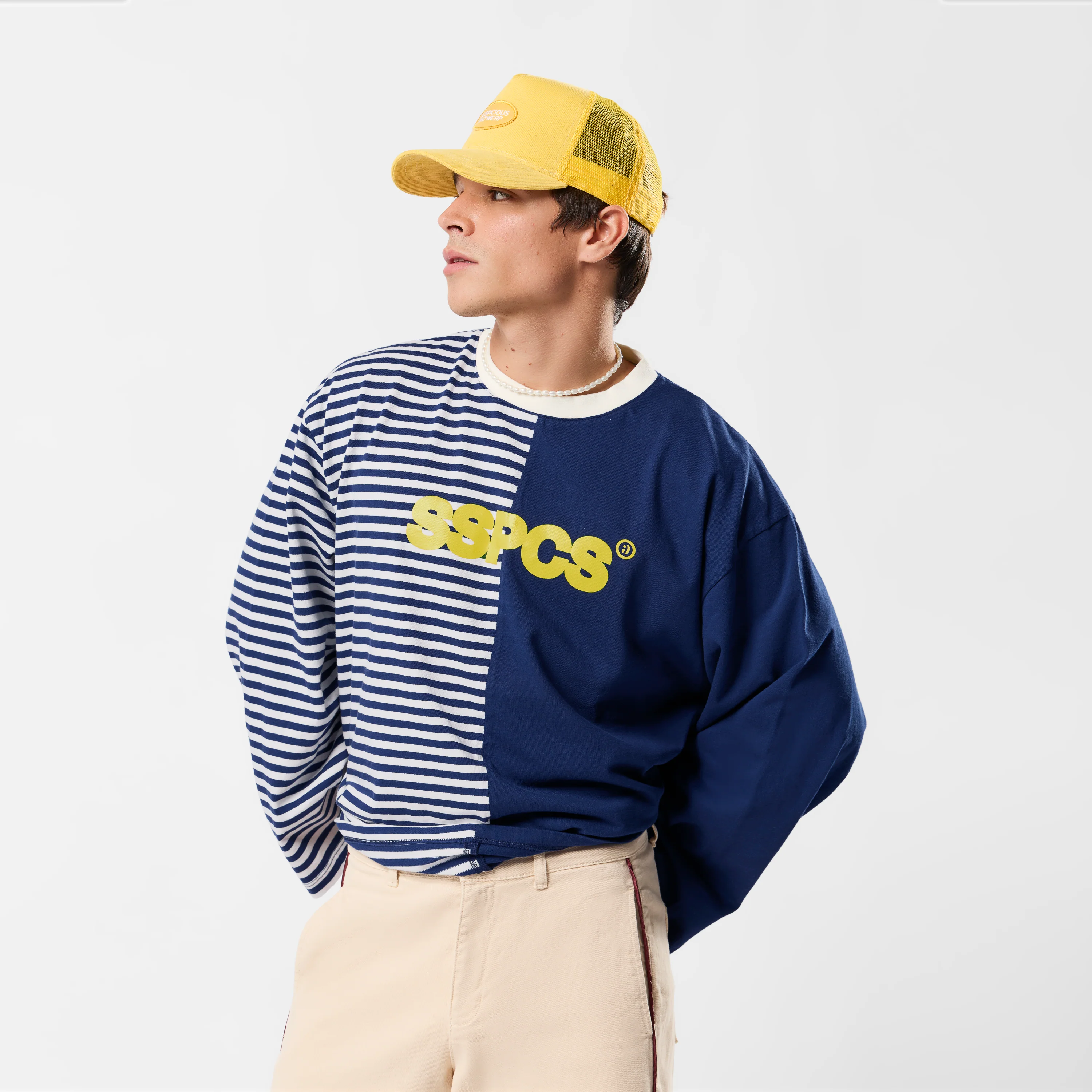 Buongiorno / SSPCS Split Longsleeve - Dark Blue - Image 9