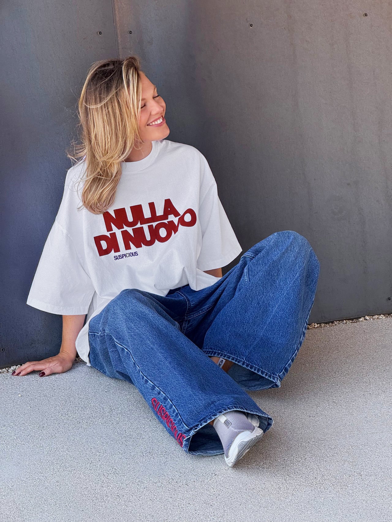 Buongiorno / Nulla Di Nuovo Tee - White - Image 9