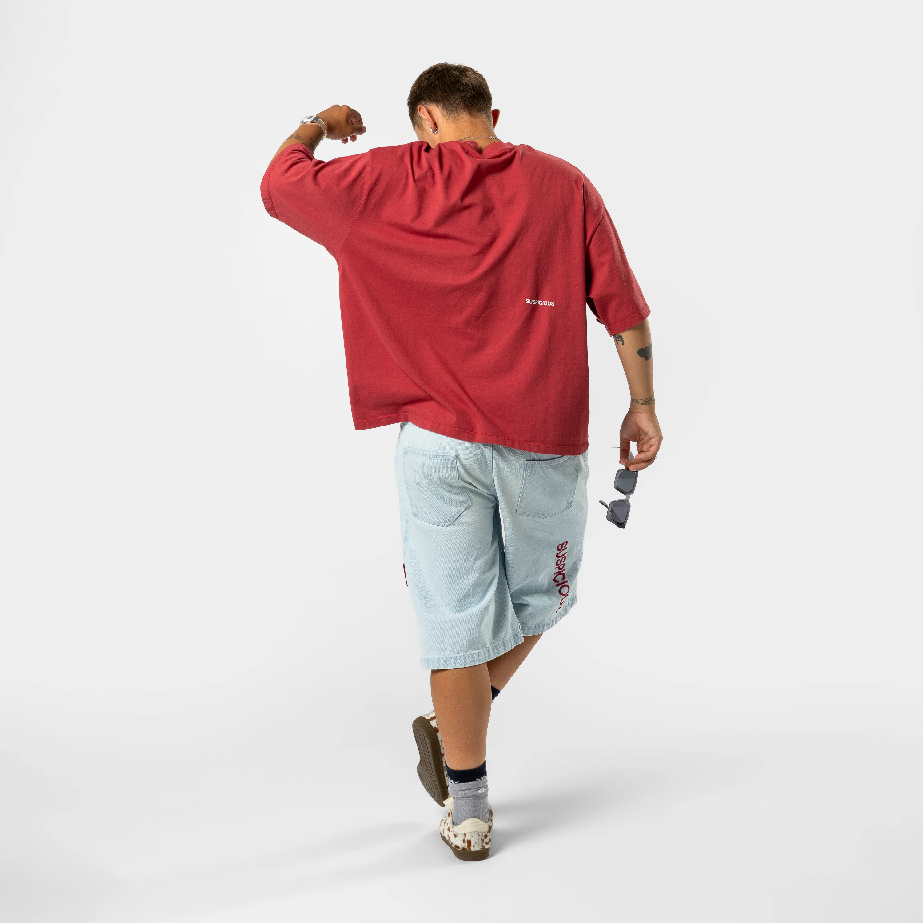 Buongiorno / Suspicious Tee - Ruby - Image 7