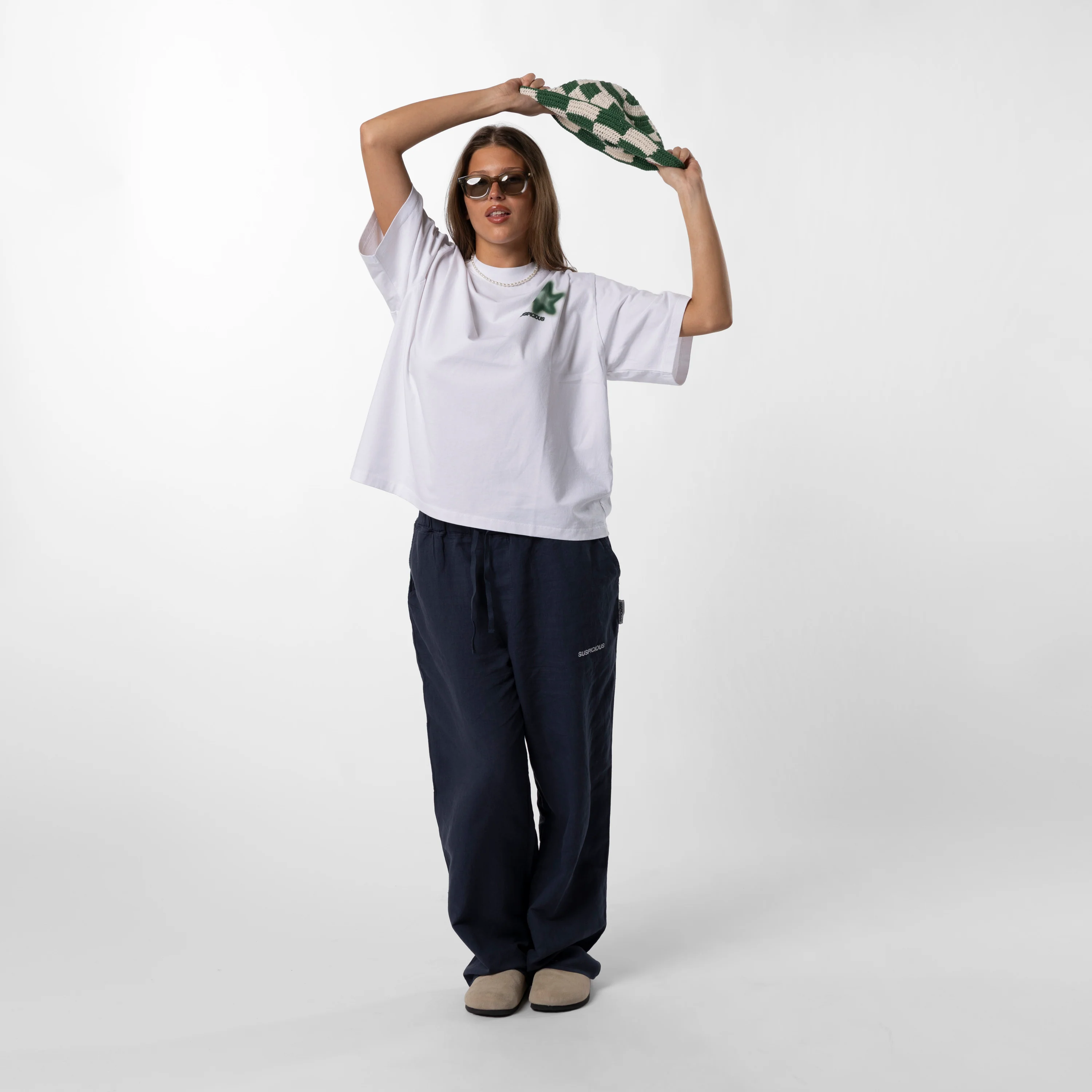 C&L / Essentials Linen Pants - Coastal Blue - Image 6