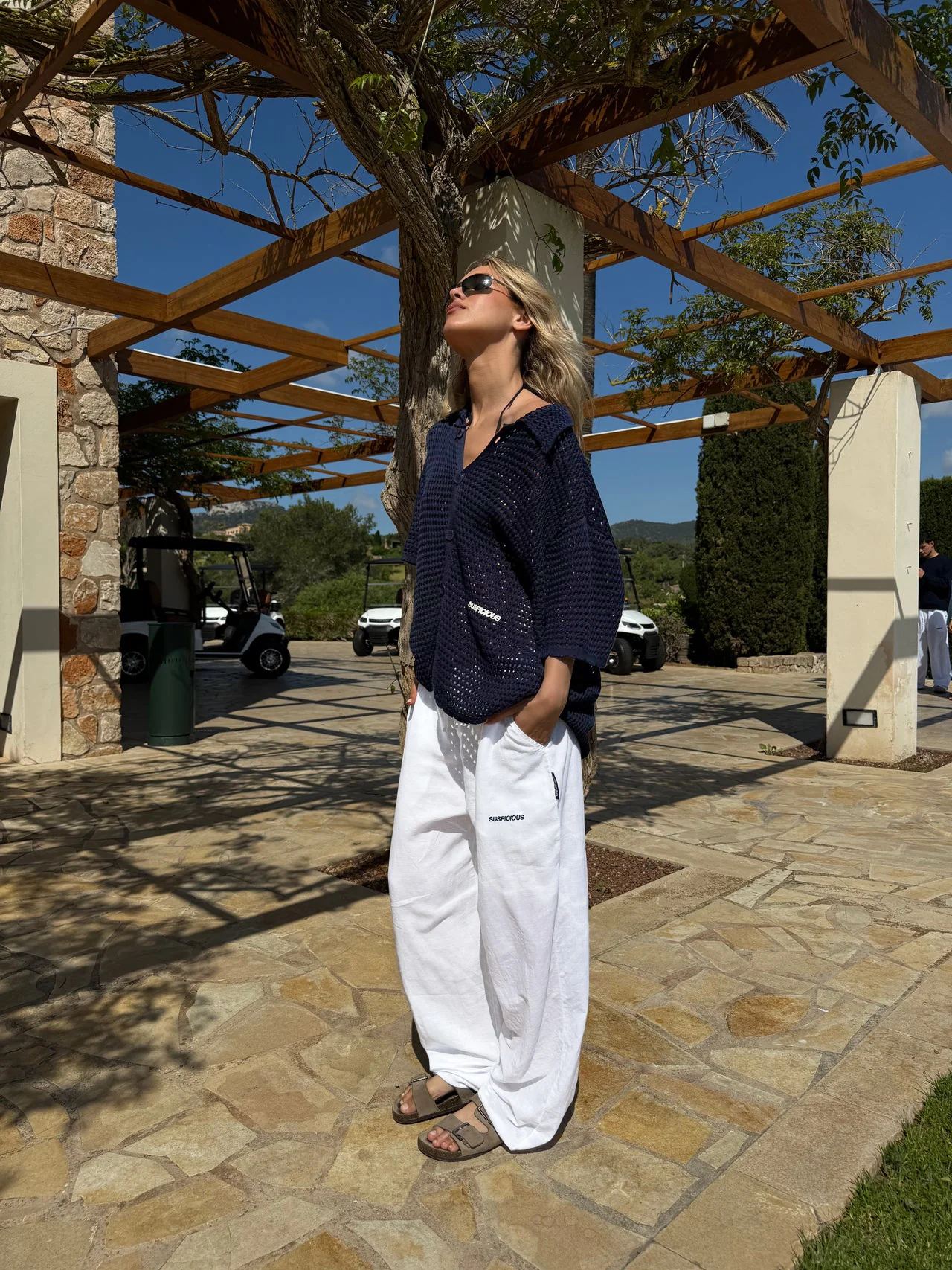 C&L / Essentials Linen Pants - White - Image 7