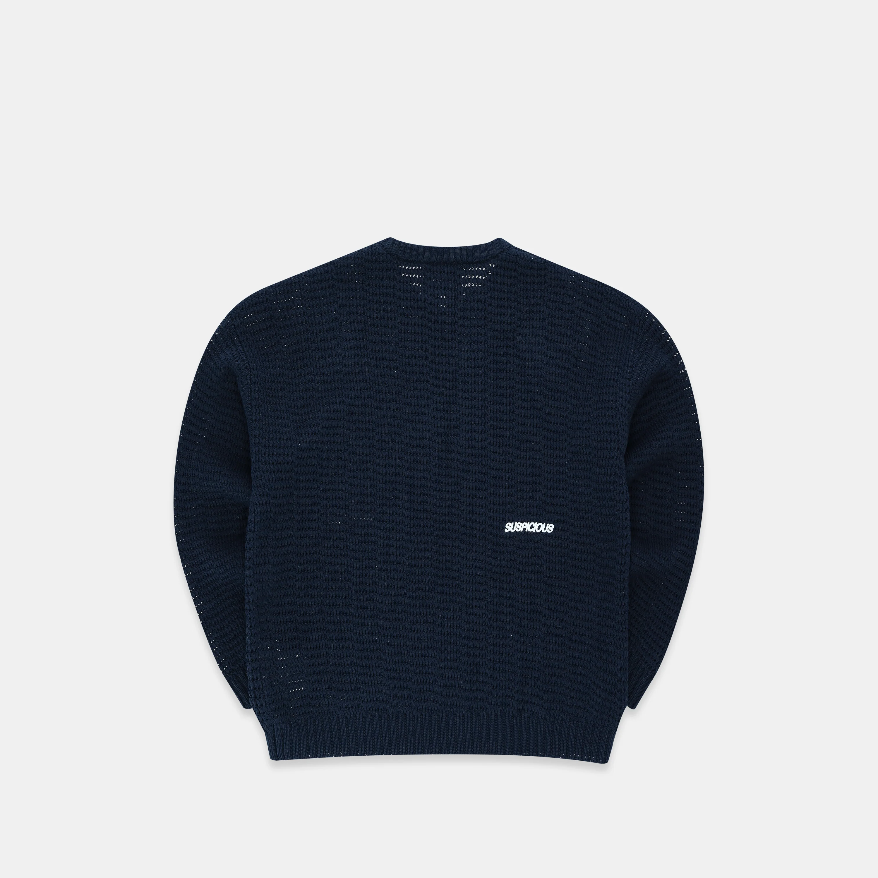 C&L / Essentials Crochet Sweat - Coastal Blue - Image 3