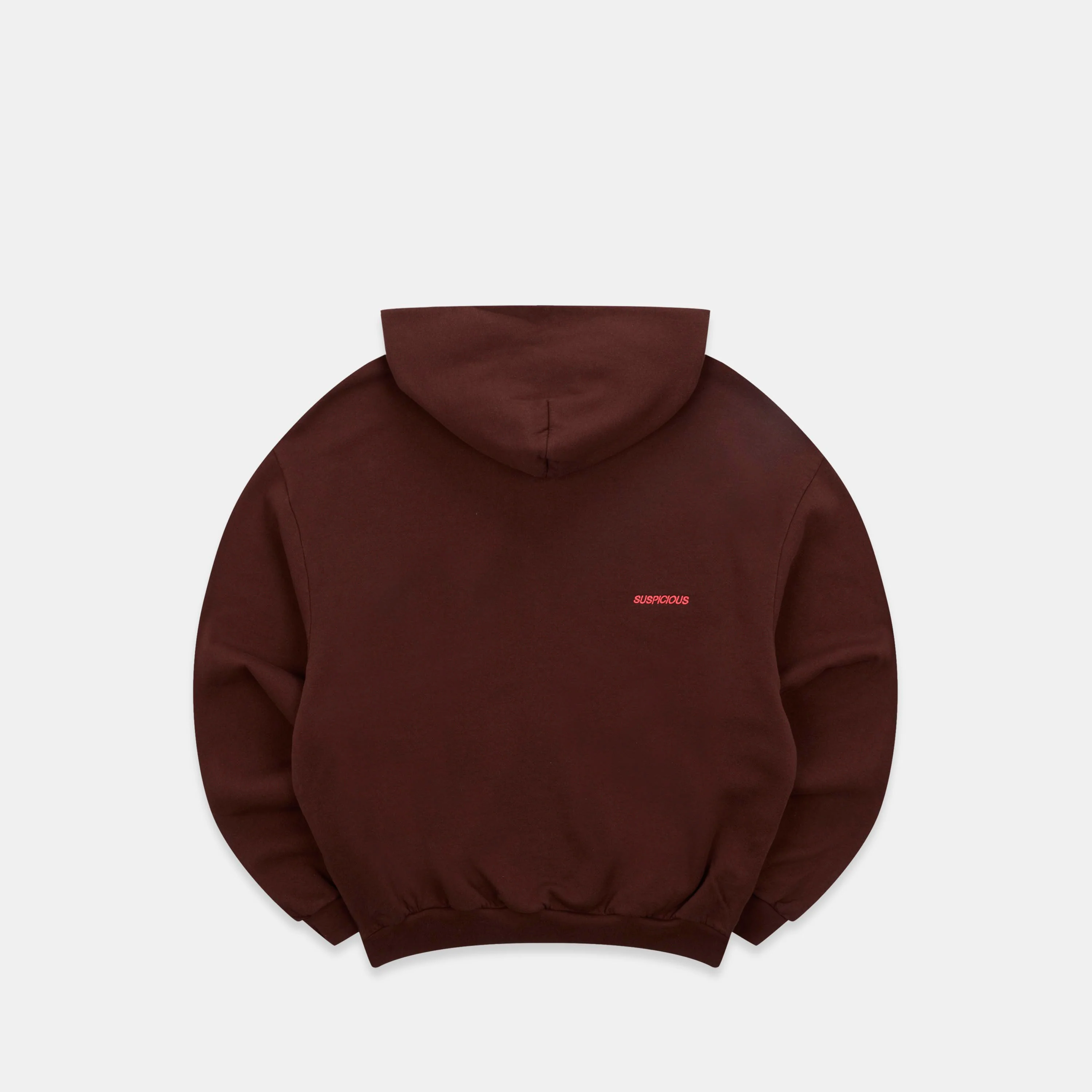 Camo / Base Zip-Up Hoodie - Burnt Mahogany - Image 10