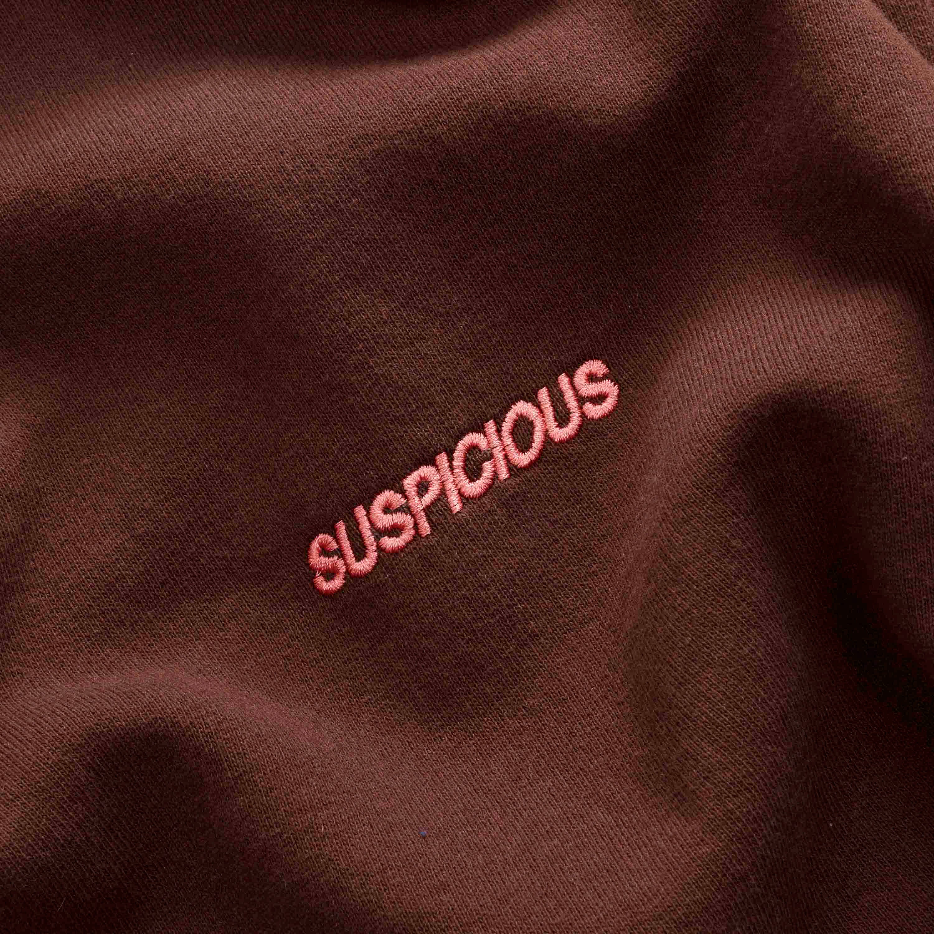Camo / Base Zip-Up Hoodie - Burnt Mahogany - Image 7