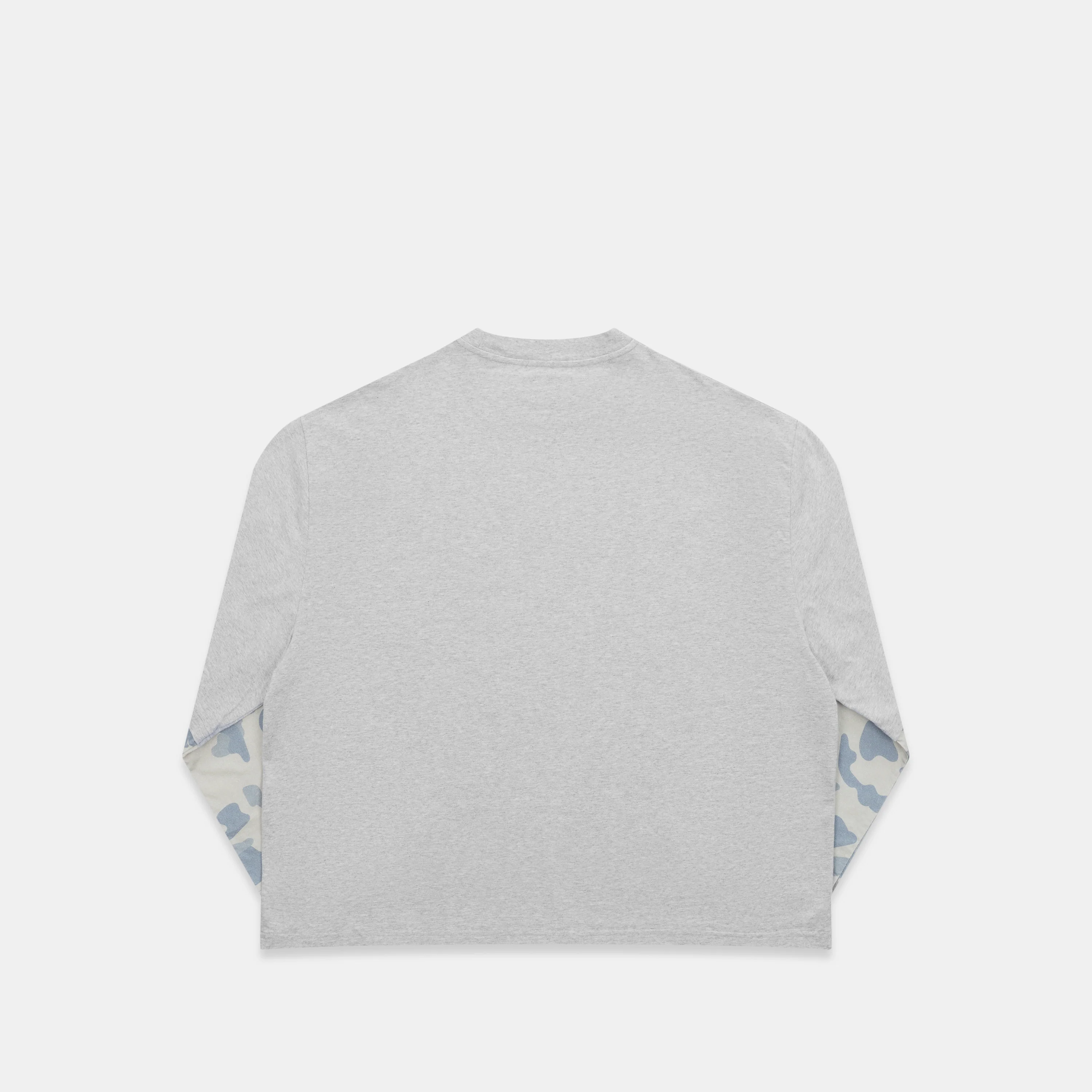 Camo / Glacier Camo Layered Longsleeve - Neutral Heather - Image 9