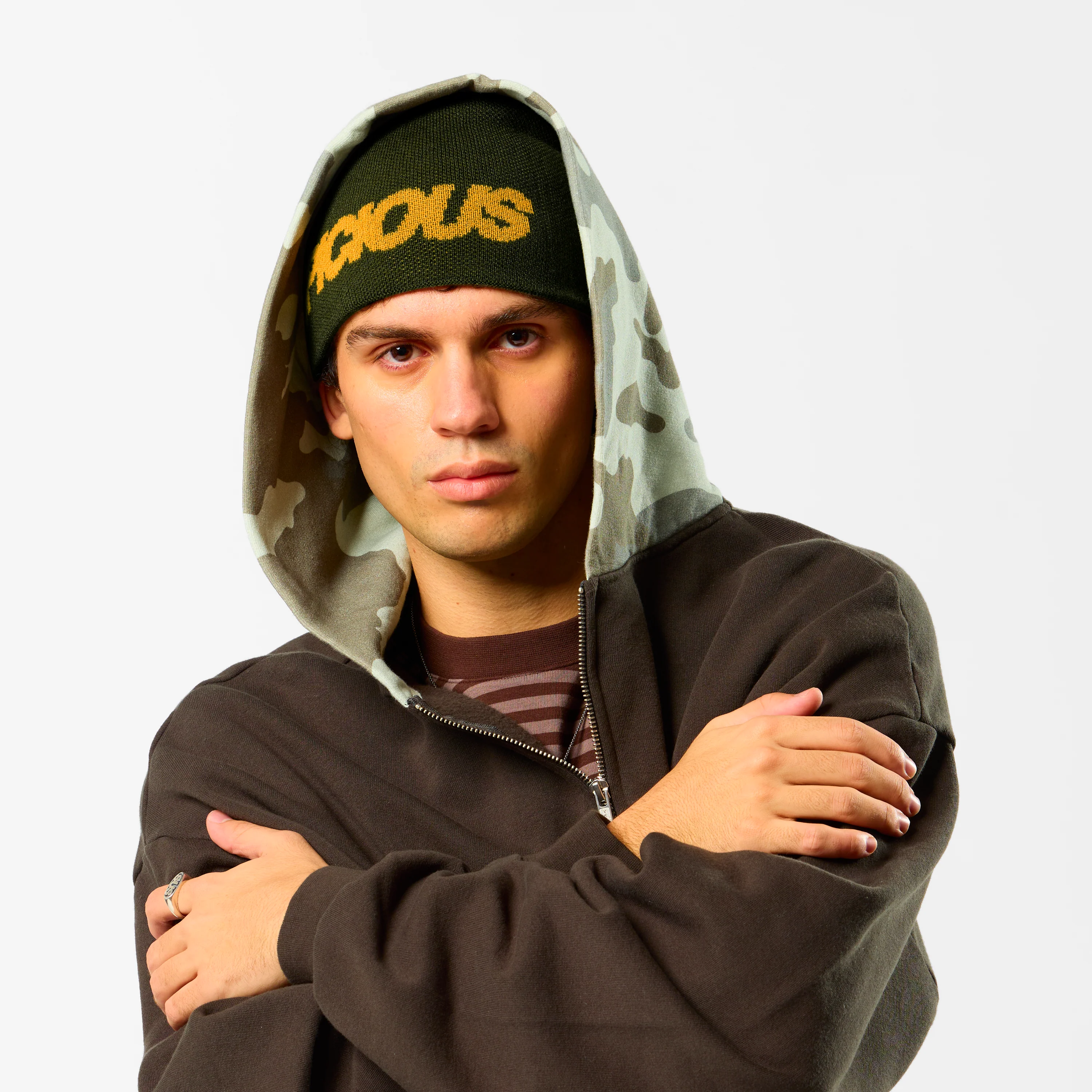 Camo / Reversible Beanie - Armory & Green Camo - Image 10
