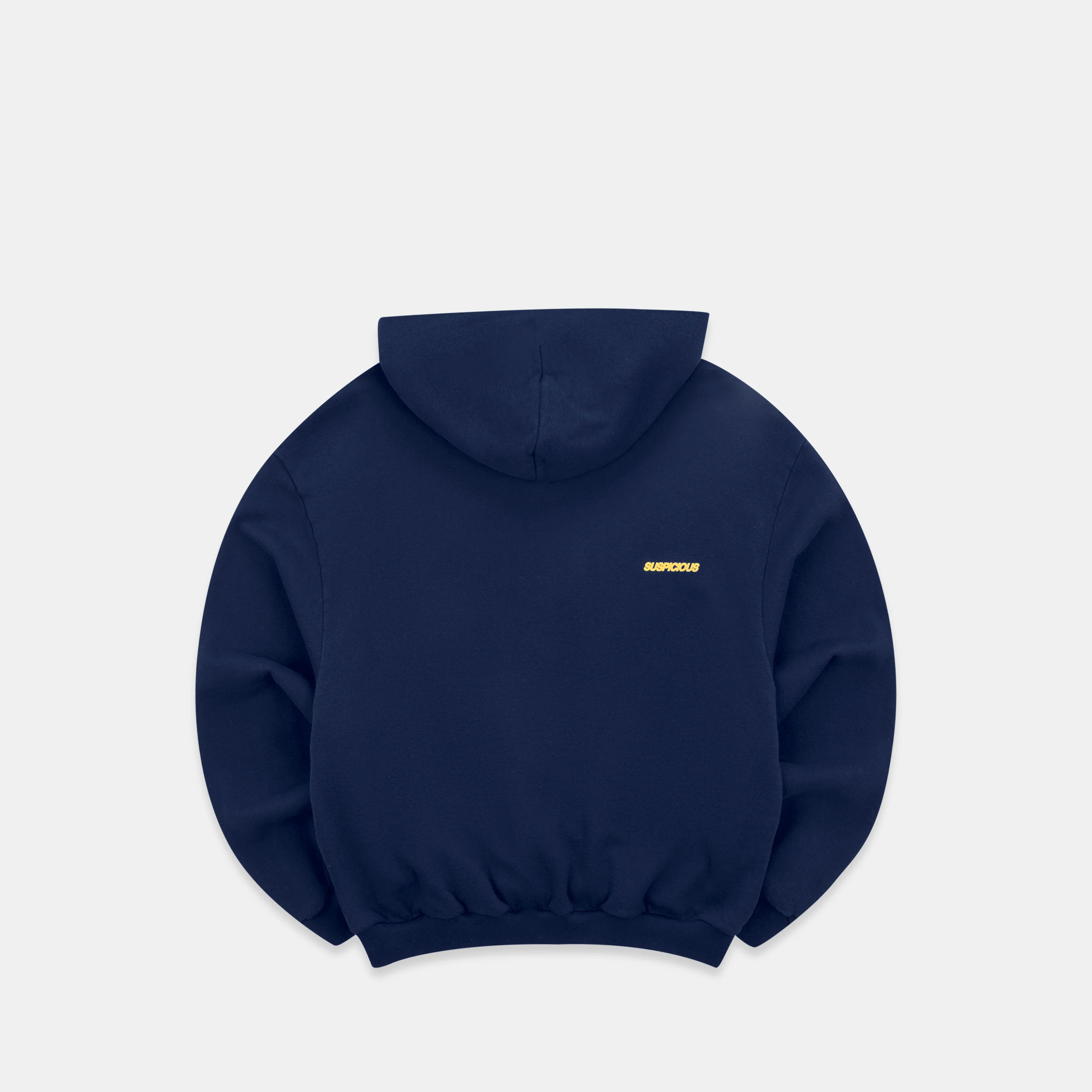 Camo / Slanted Hoodie - Deep Navy - Image 10