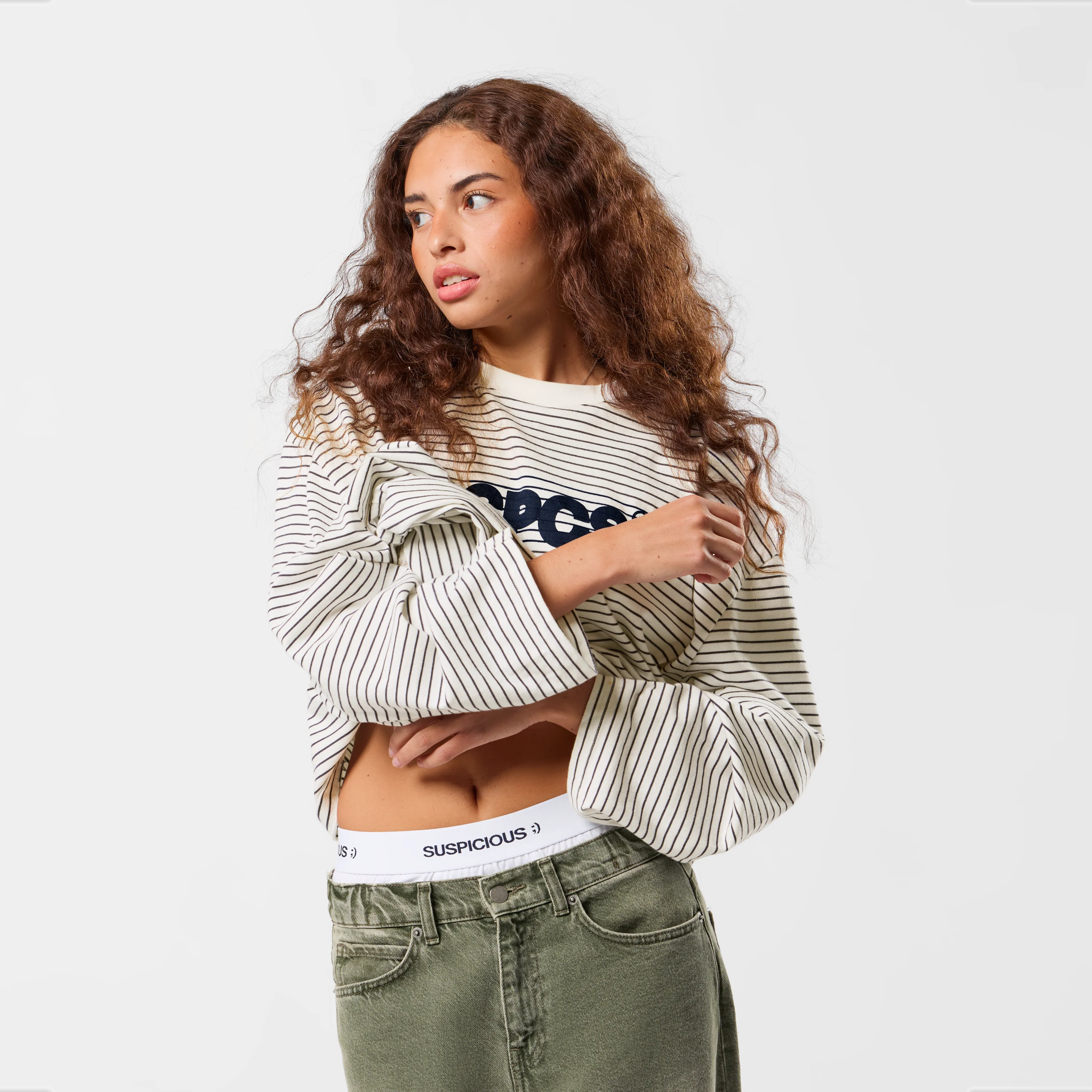 EoS / The SSPCS Striped Longsleeve - White - Image 4