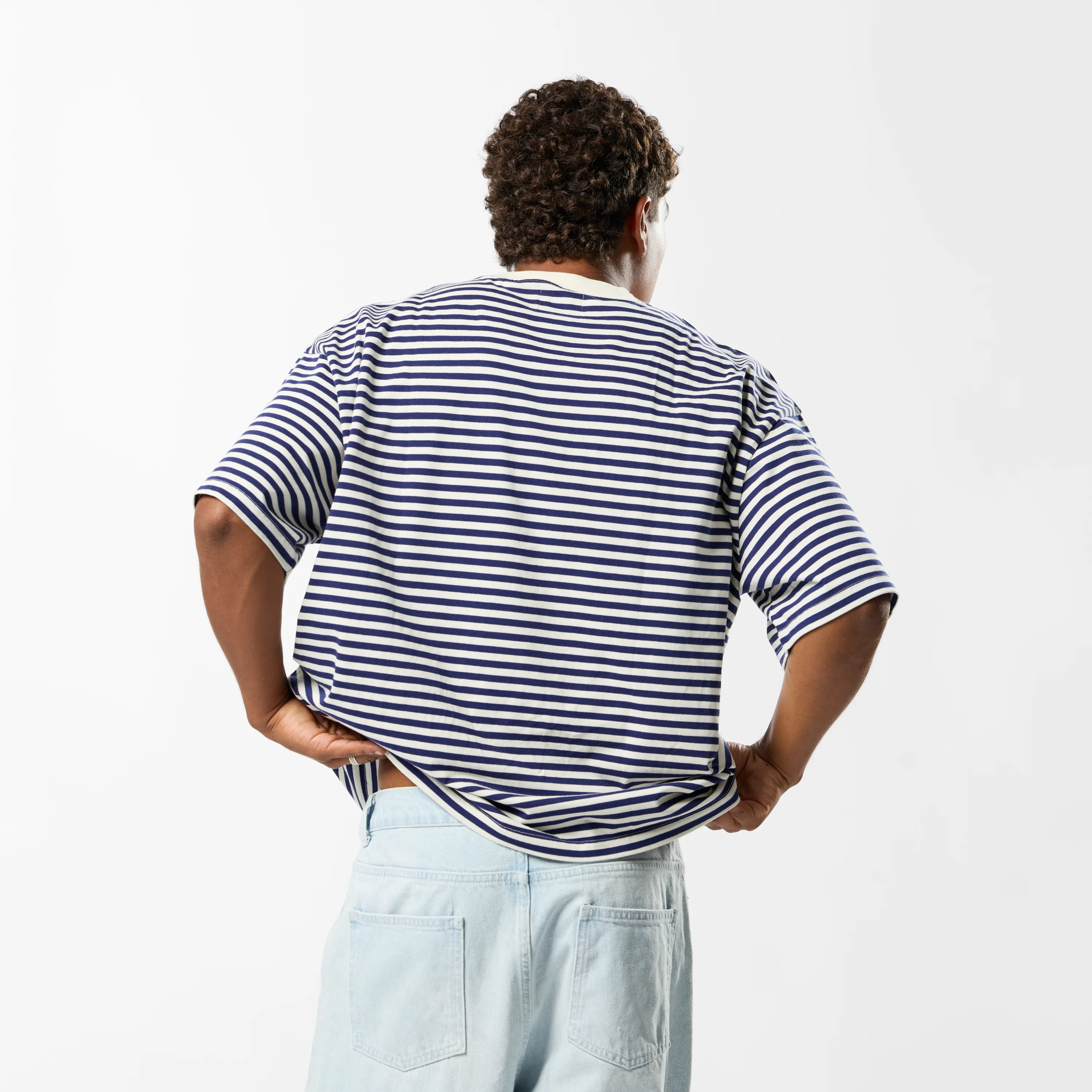EoS / The SSPCS Striped Tee - Dark Blue - Image 9