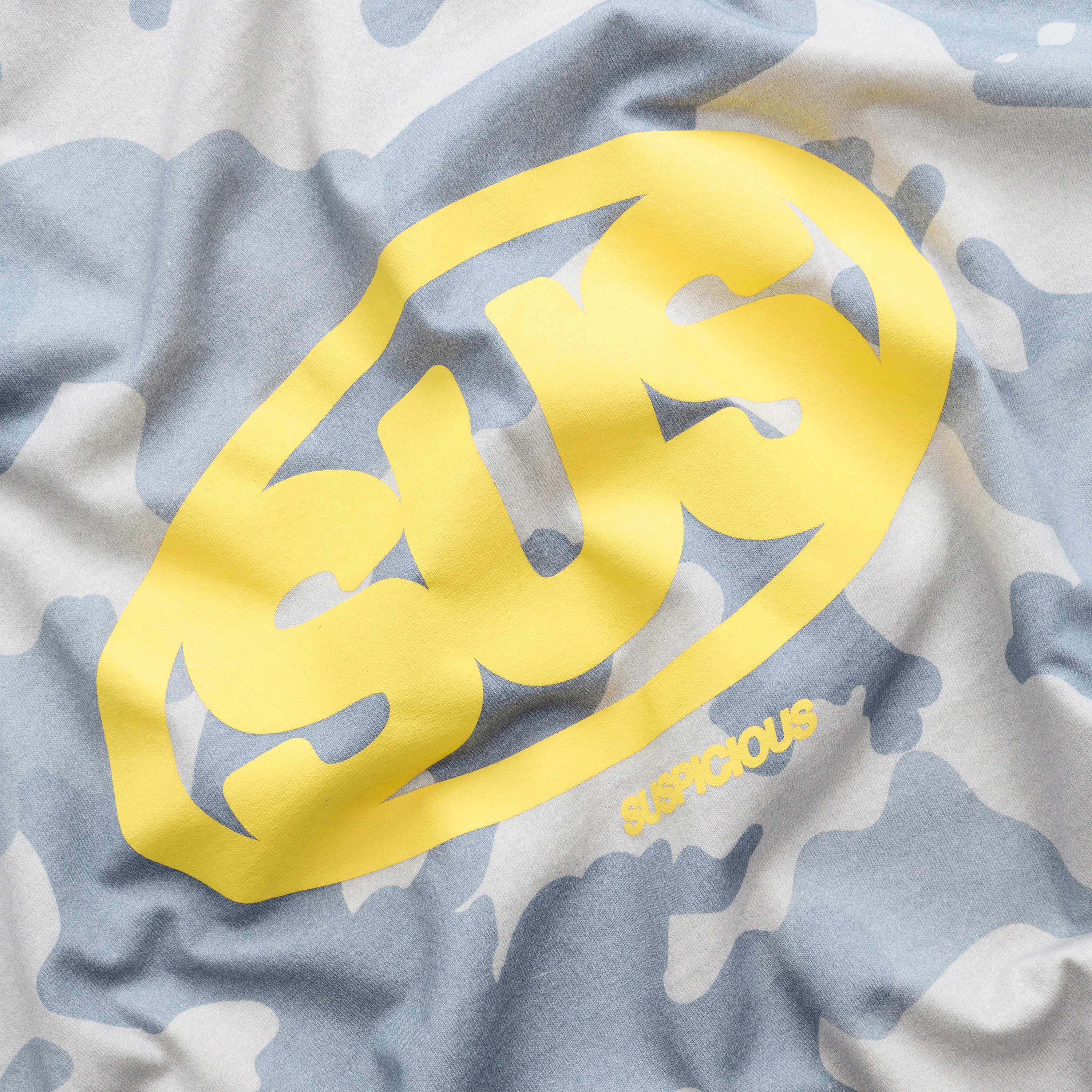 Fall / Camo Tee - Blue - Image 4