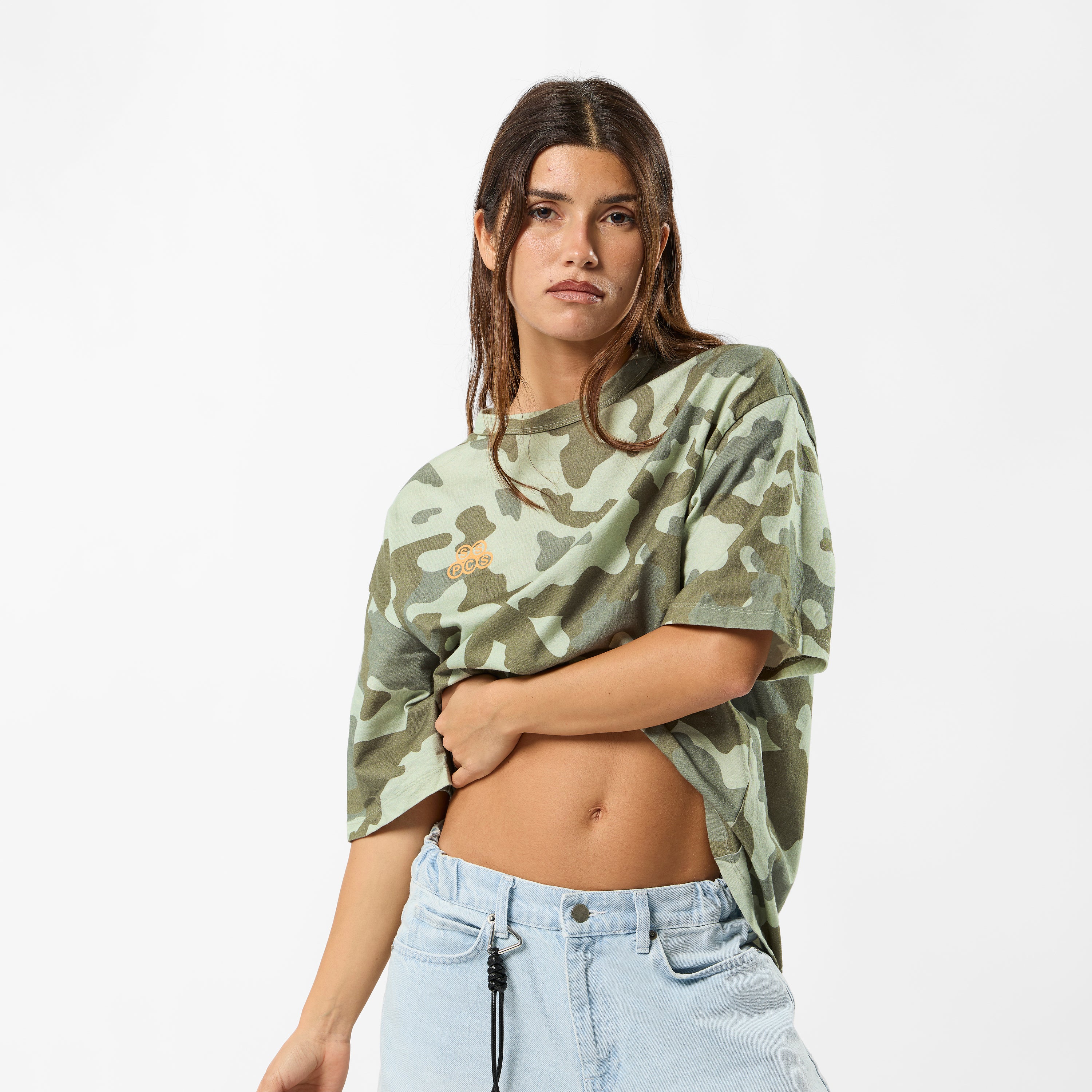 Fall / Camo Tee - Green - Image 3
