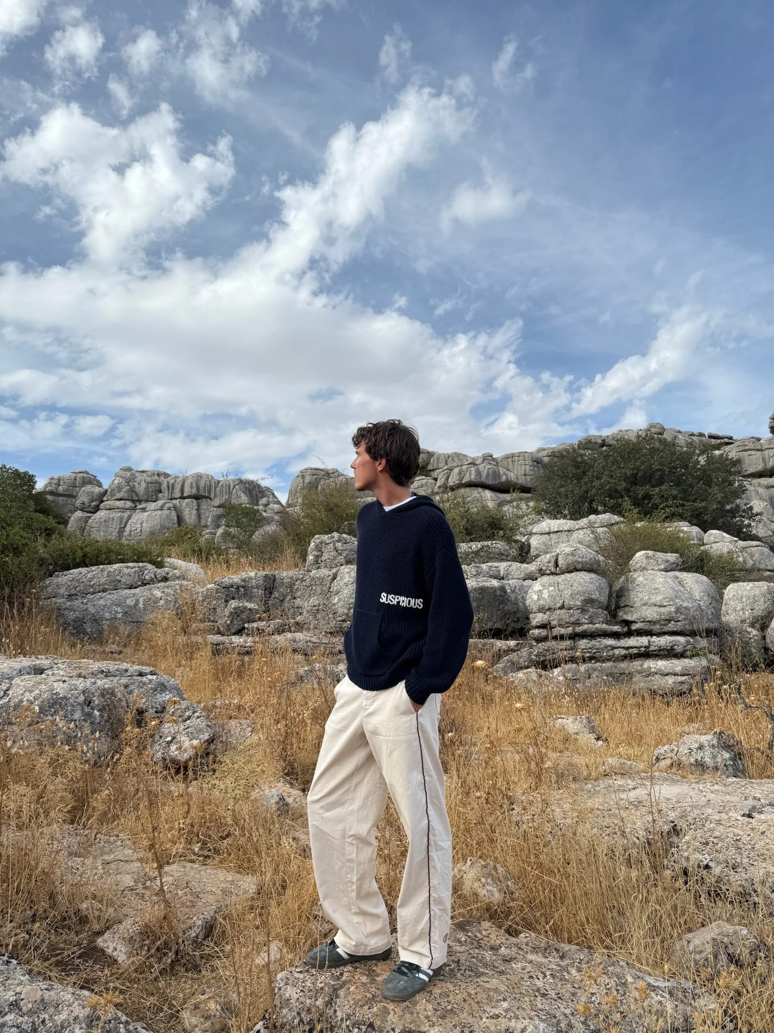 Fall / Core Knitted Hoodie - Nightfall - Image 10