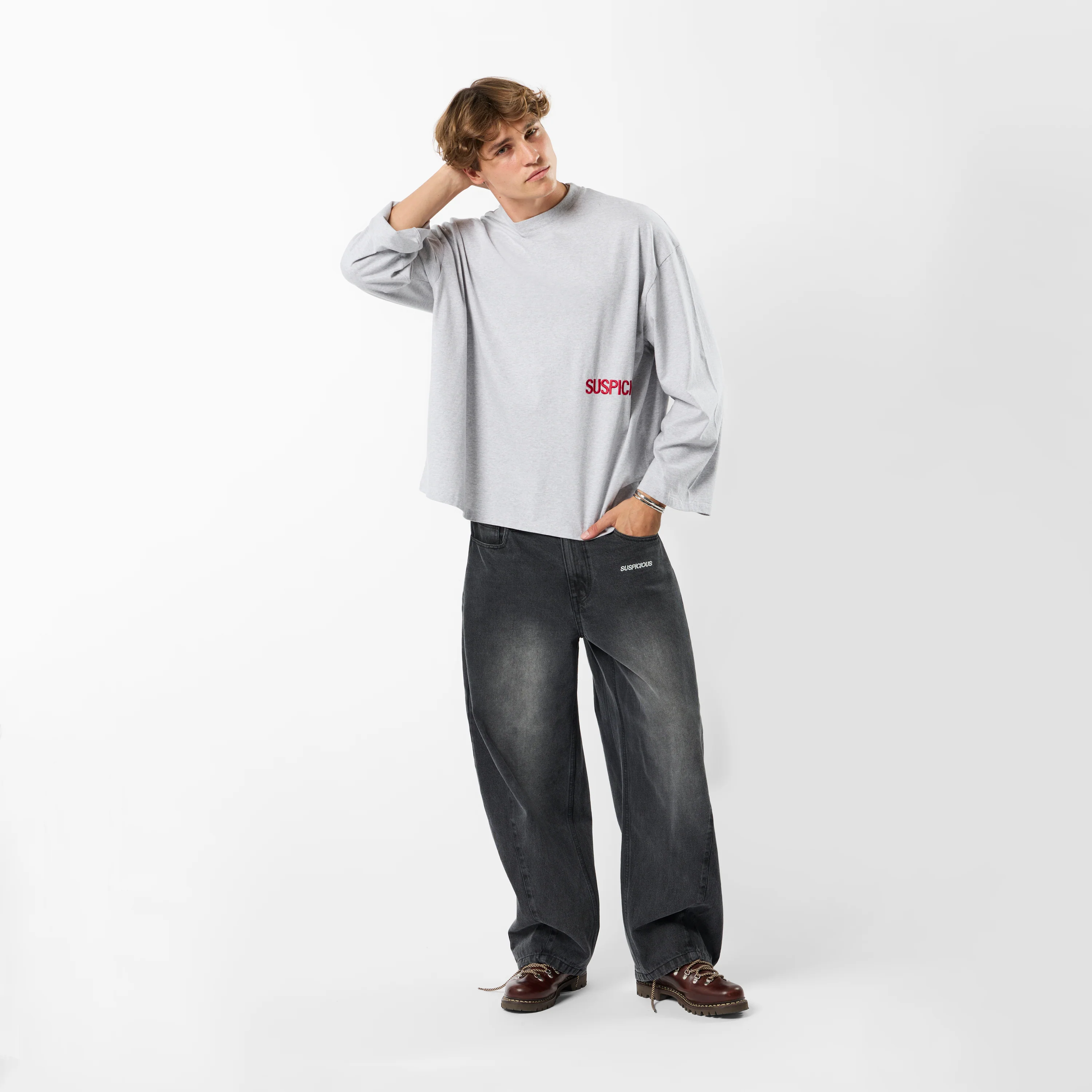 Fall / Core Longsleeve - Neutral Heather - Image 4