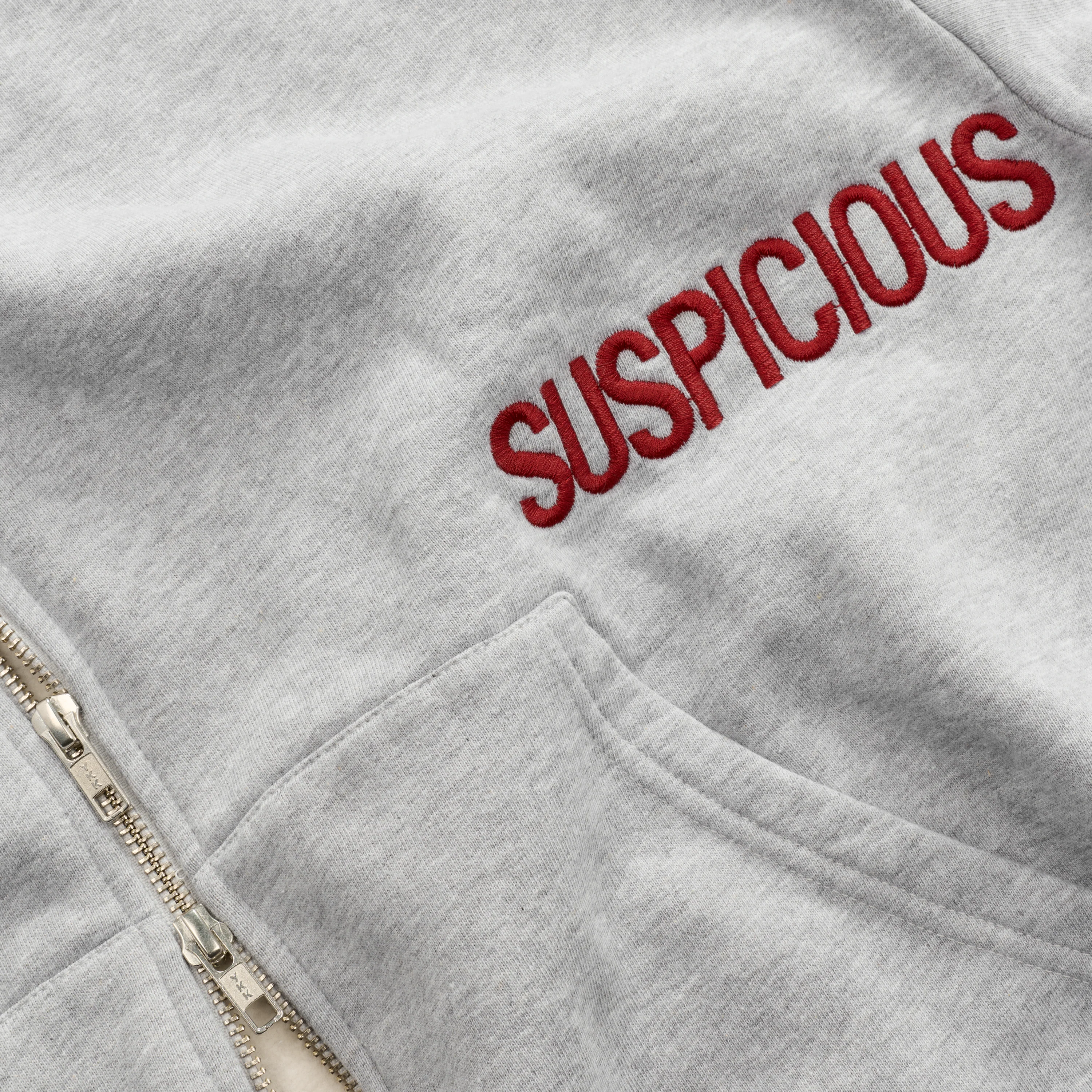 Fall / Core Zip-Up Hoodie - Neutral Heather - Image 5