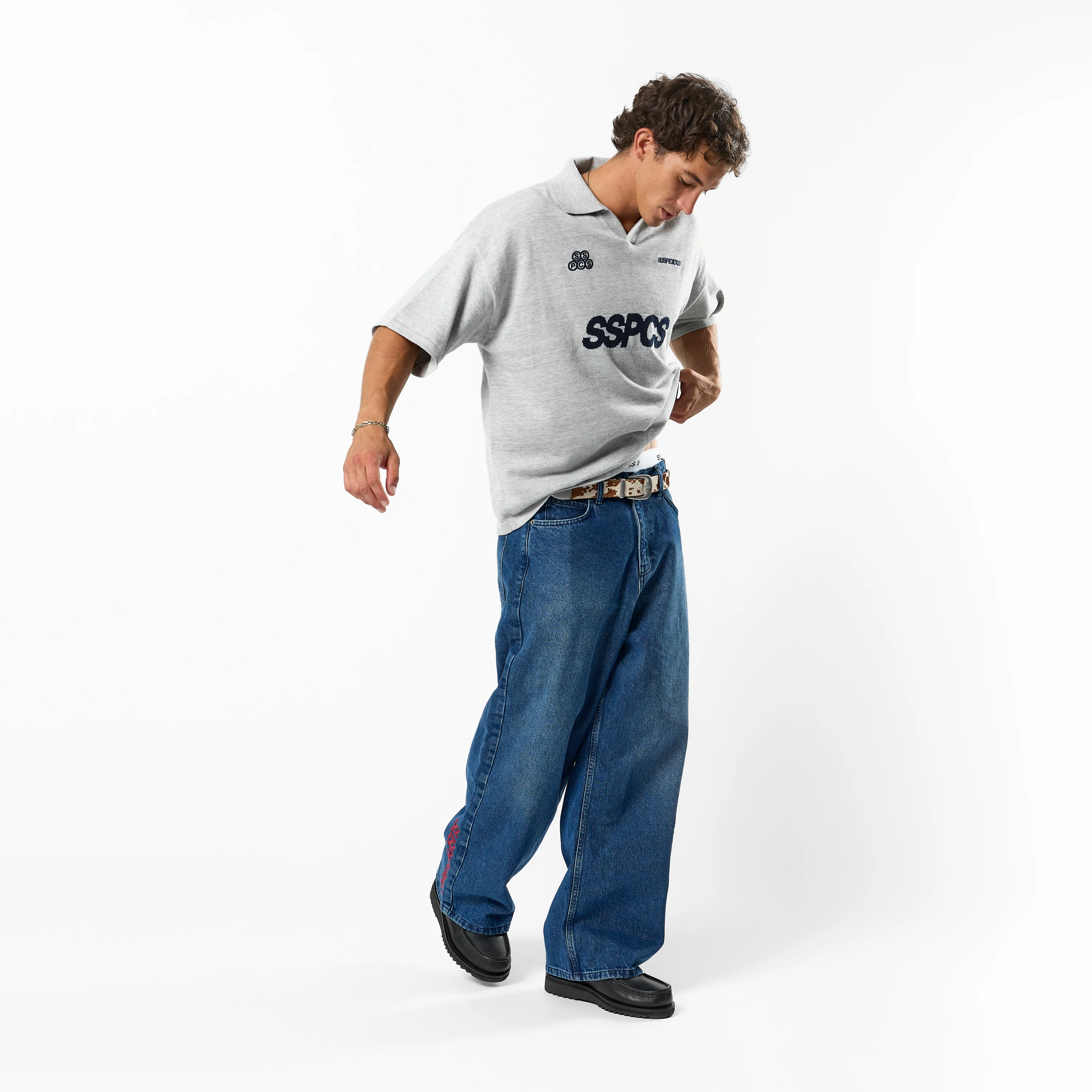 Fall / SSPCS Club Cotton Polo - Neutral Heather - Image 3