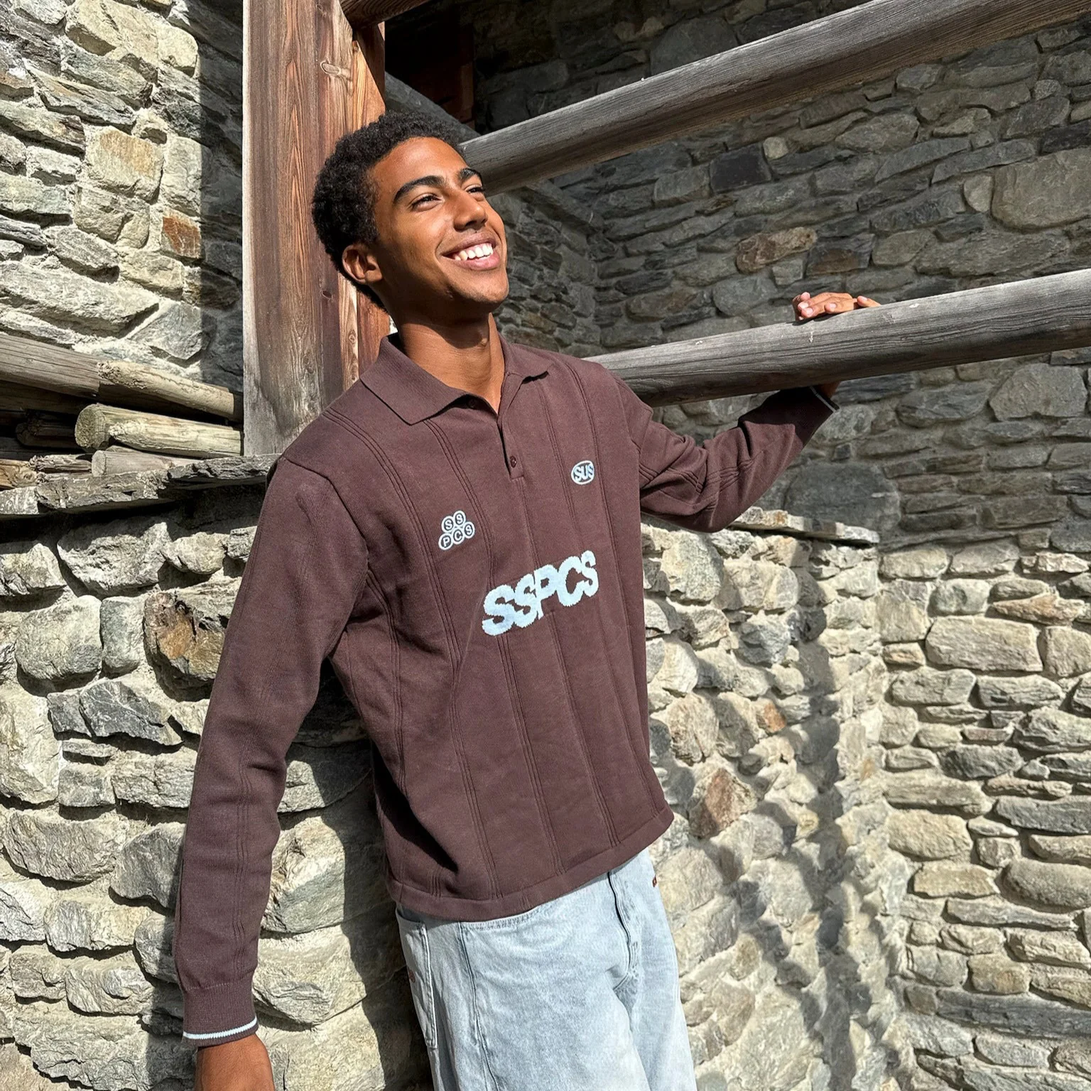 Fall / SSPCS Club Longsleeve Cotton Polo - Brown - Image 10