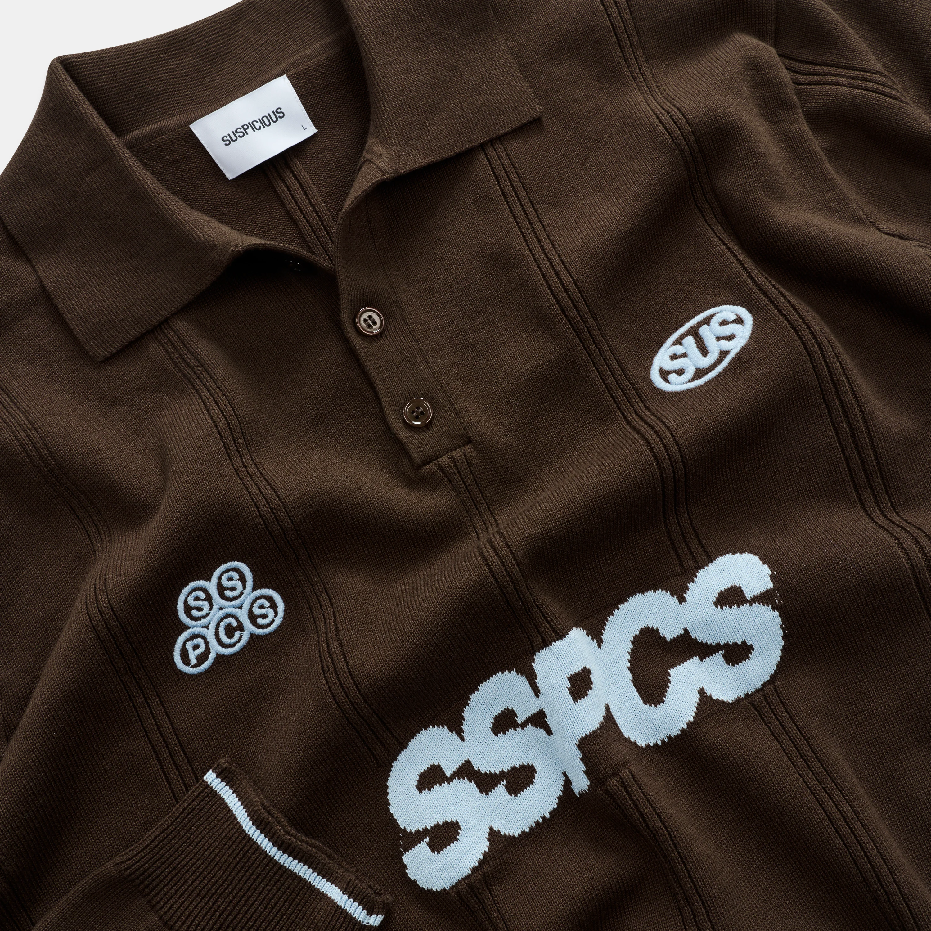 Fall / SSPCS Club Longsleeve Cotton Polo - Brown - Image 4