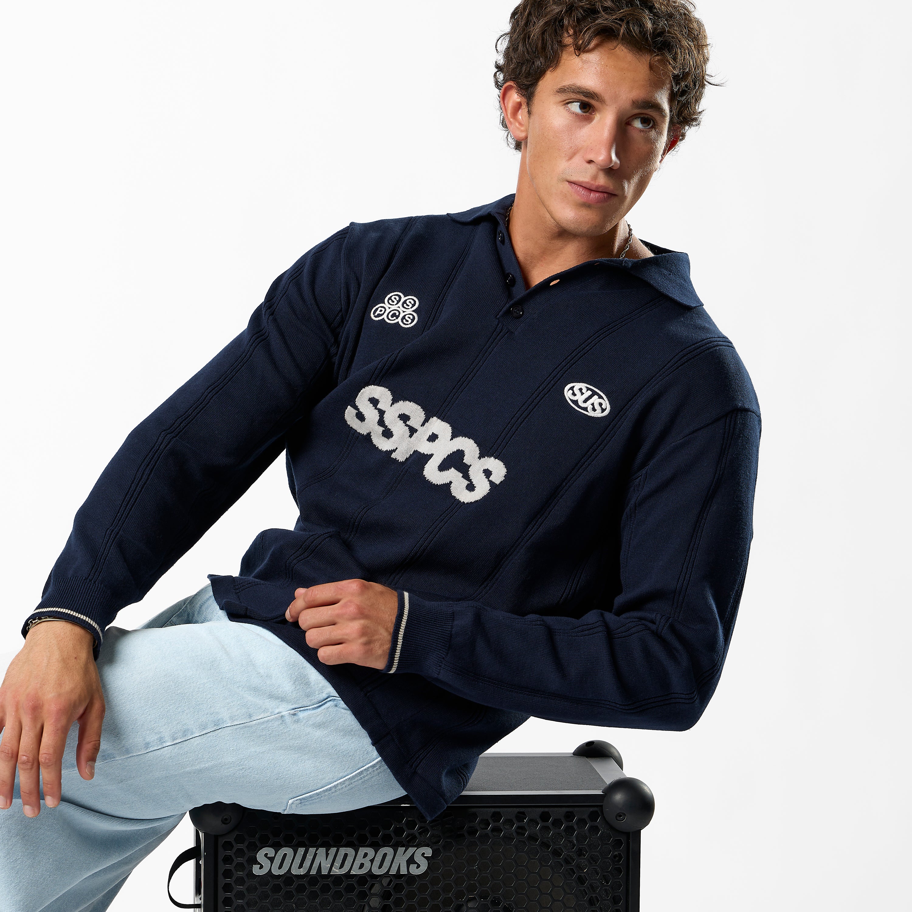 Fall / SSPCS Club Longsleeve Cotton Polo - Nightfall - Image 7