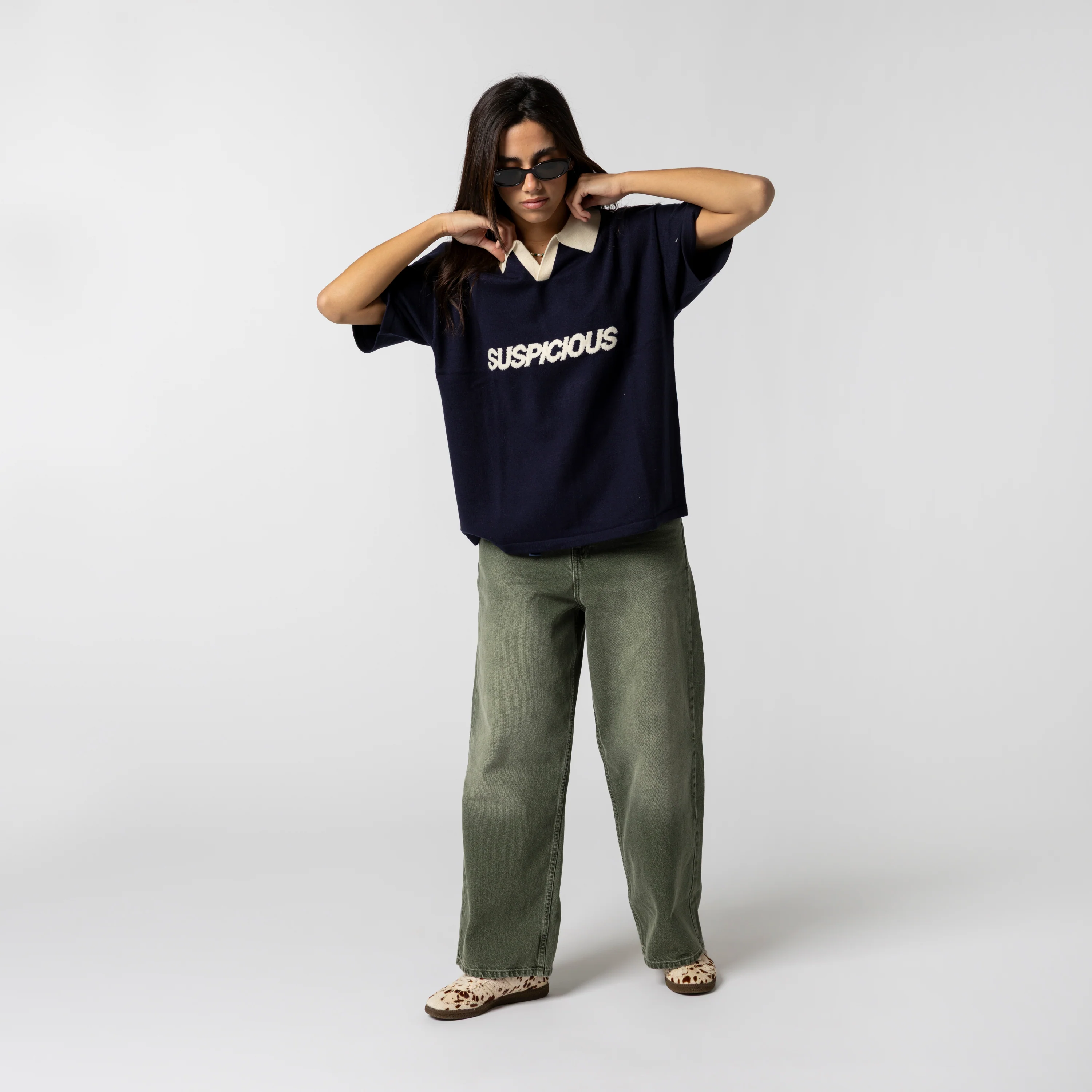 Football / Icon Knitted Polo - Nightfall - Image 7