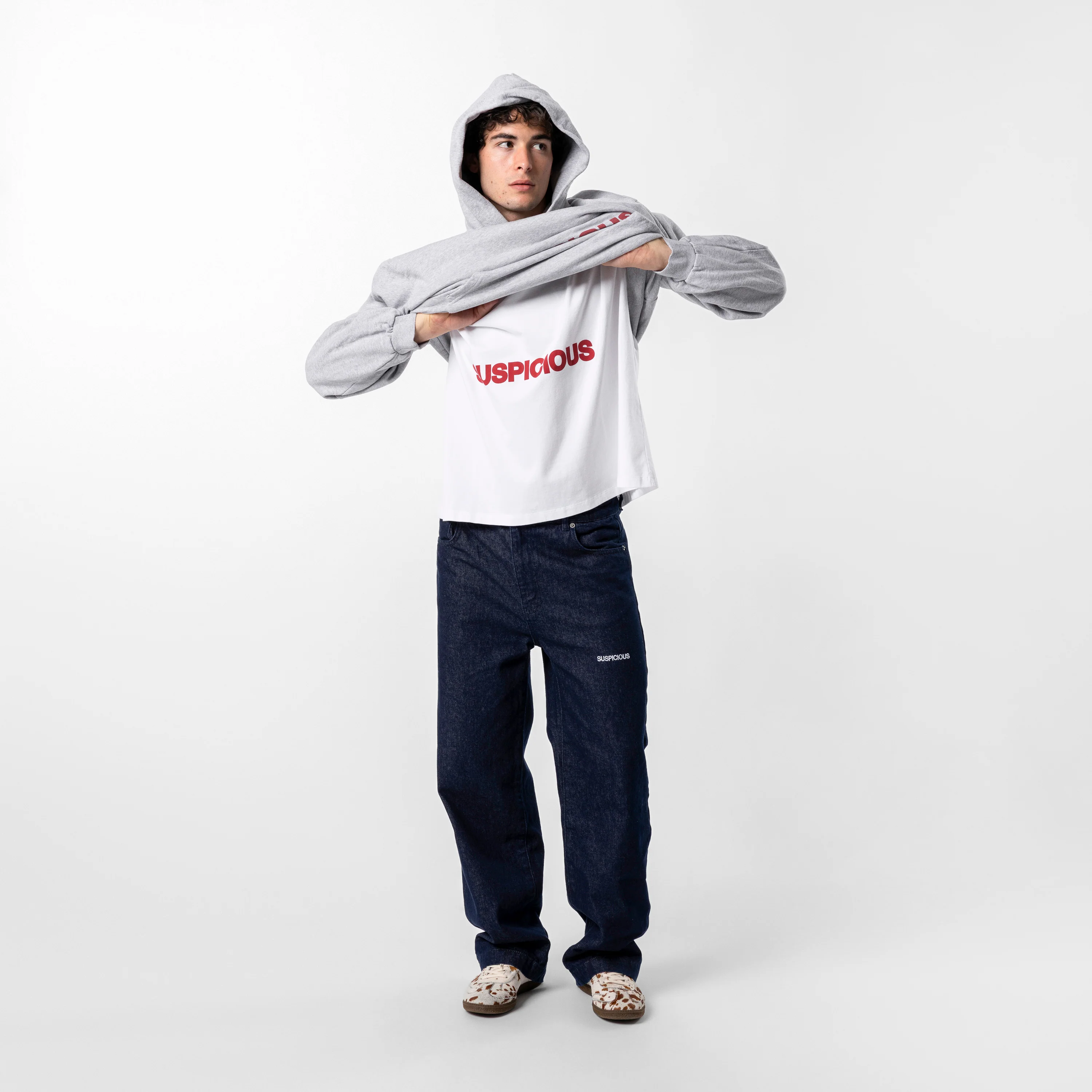 GTD2 / Suspicious Tee - White - Image 5
