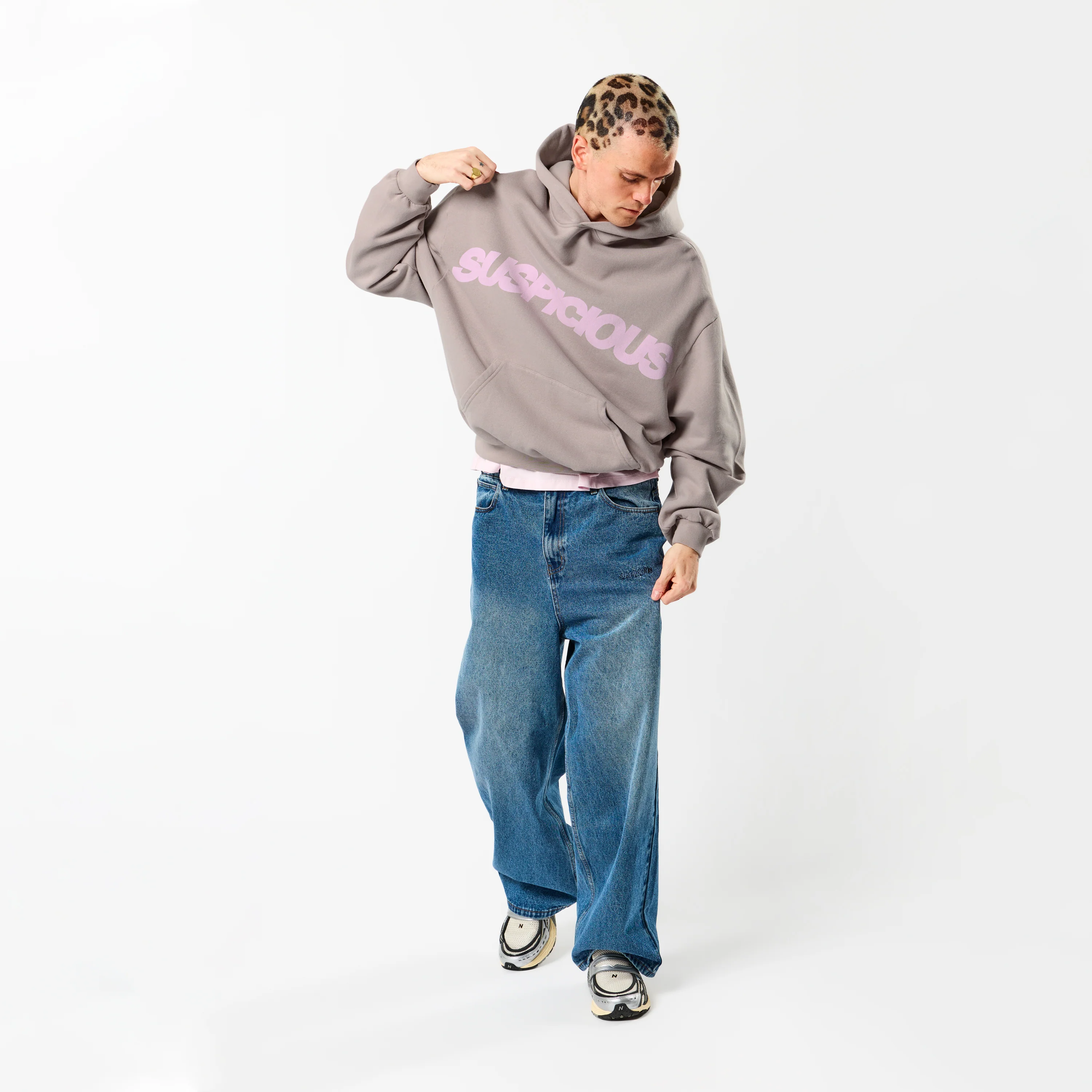 Leopard / Base Hoodie - Nomad - Image 7