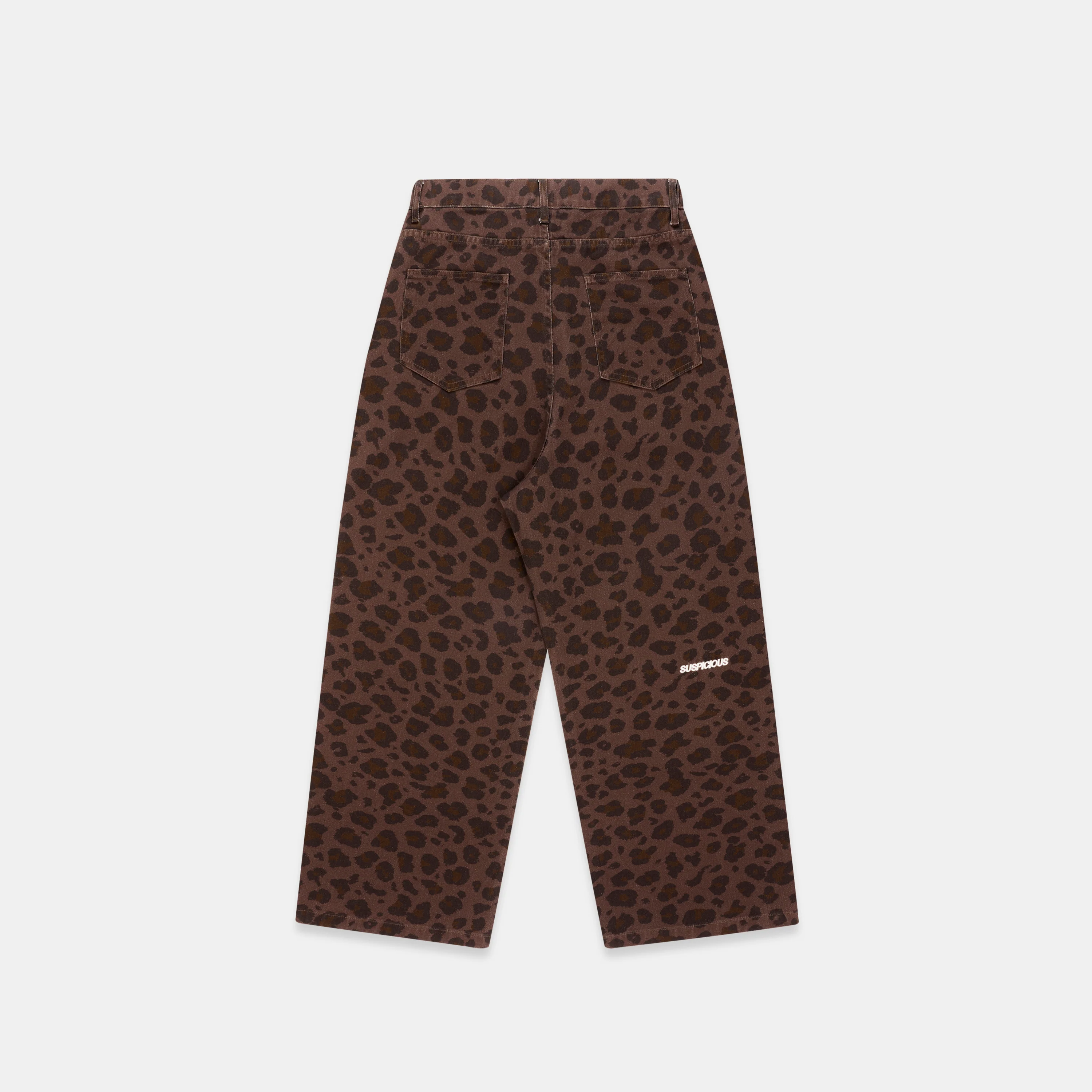 Leopard / Essentials Roomie Jeans - Dark Leopard - Image 6