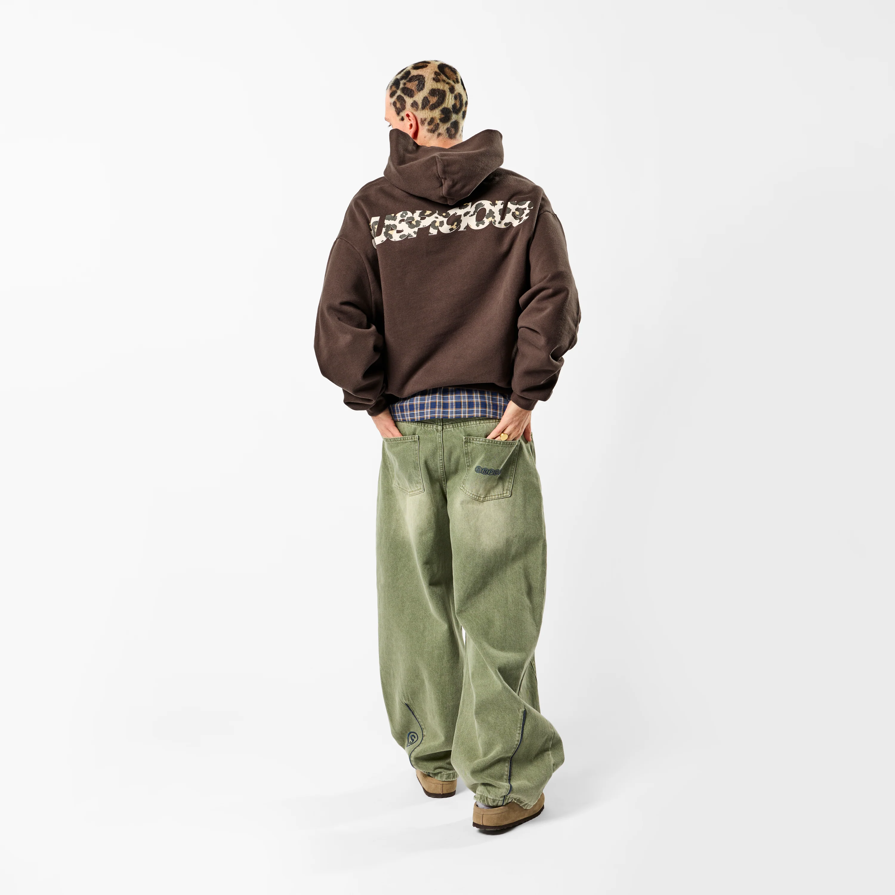 Leopard / Leopard Base Hoodie - Espresso - Image 4