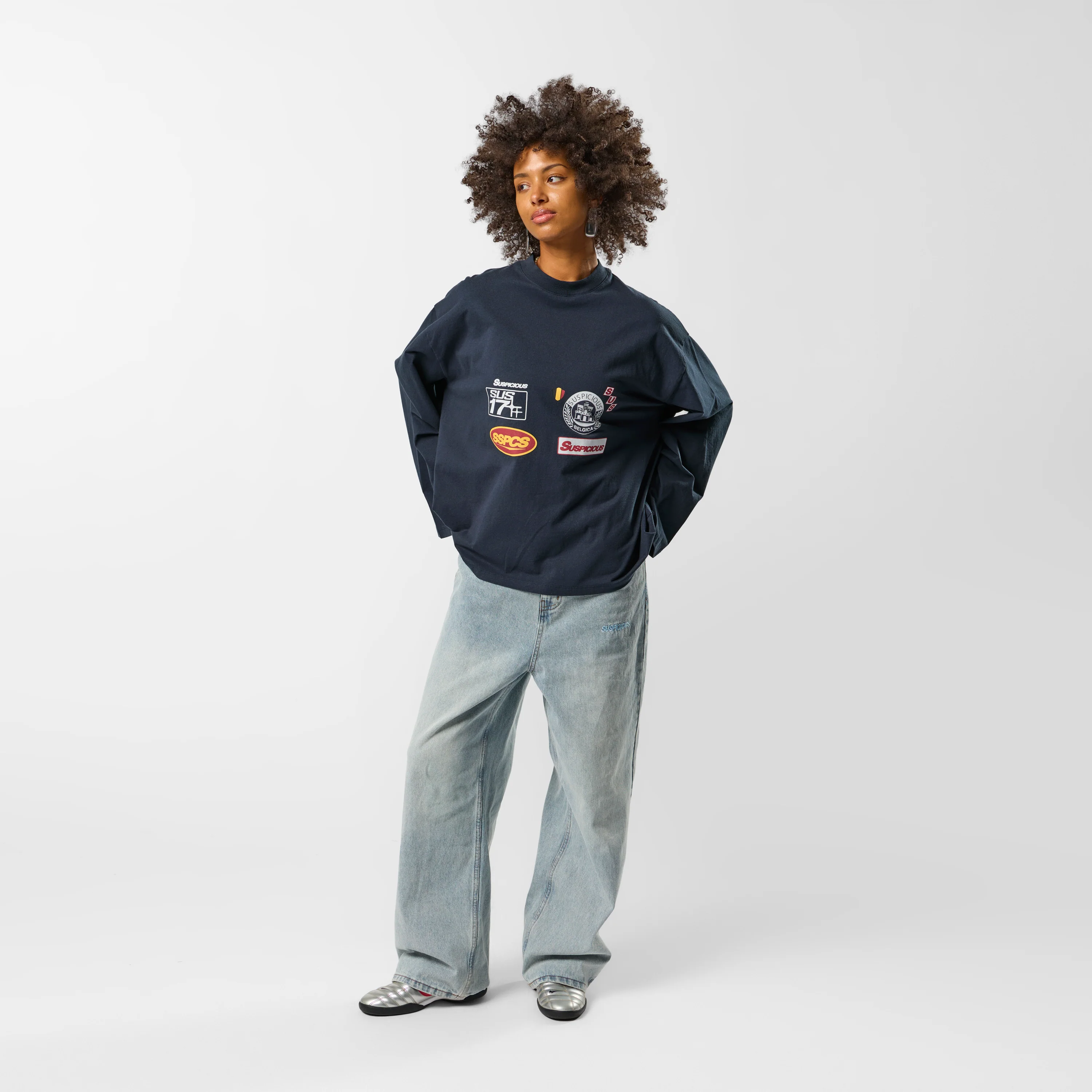 Off Season / Badge Line Up Longsleeve - Nightfall - Image 3