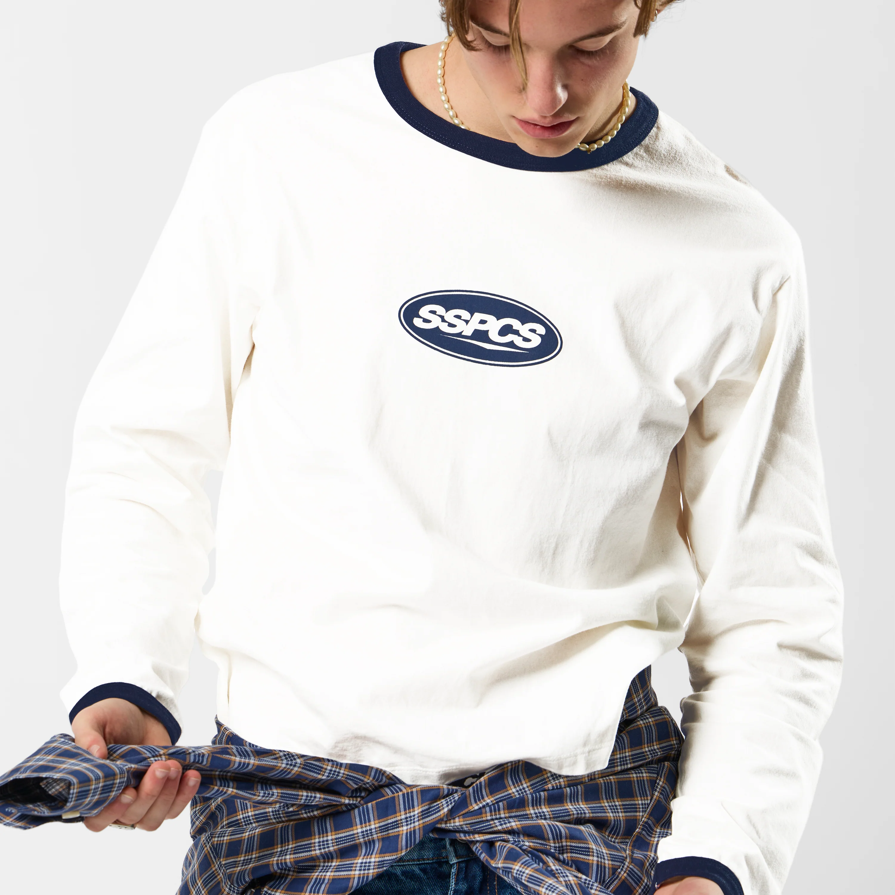 Off Season / Badge Ringer Longsleeve - Nightfall - Image 2