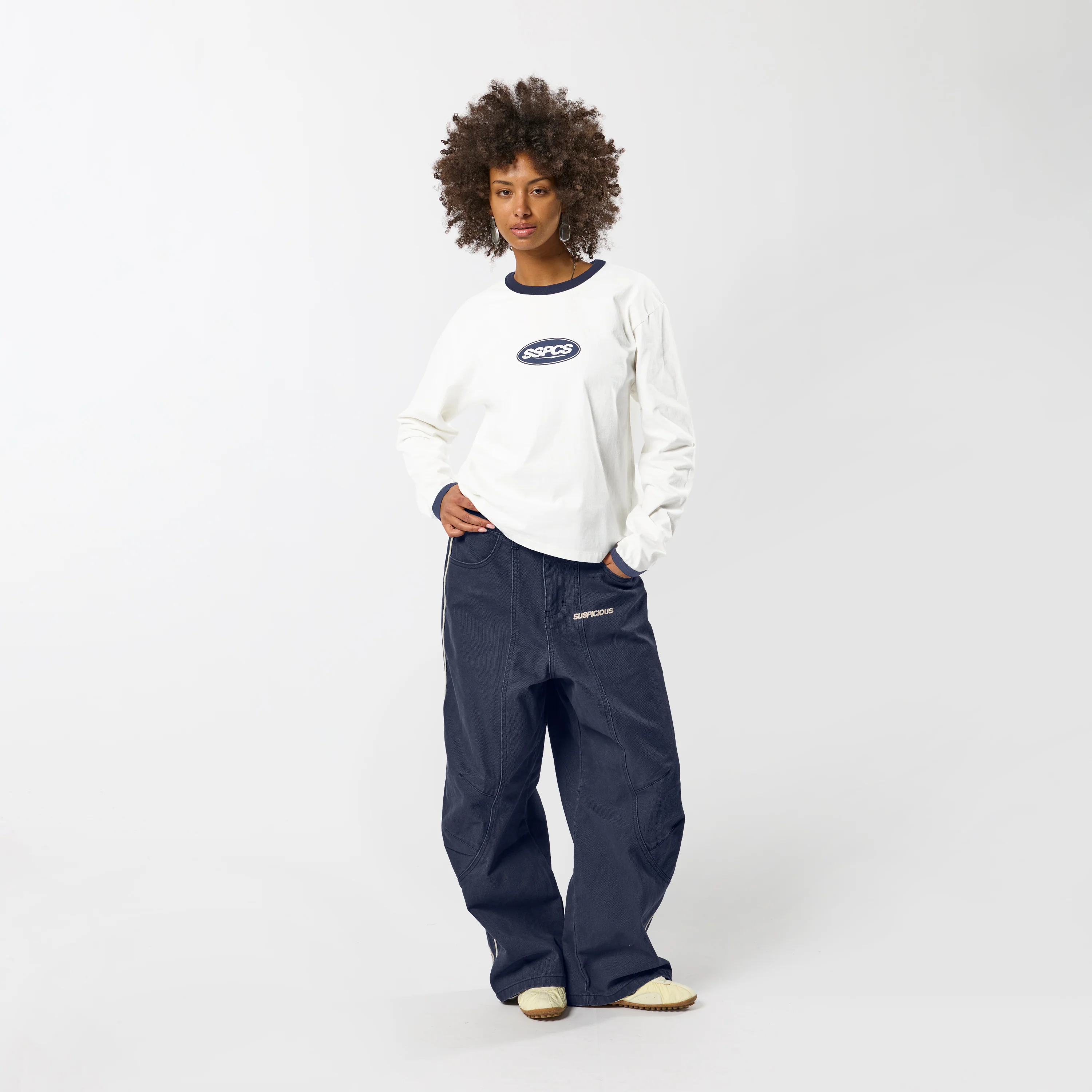 Off Season / Badge Ringer Longsleeve - Nightfall - Image 3