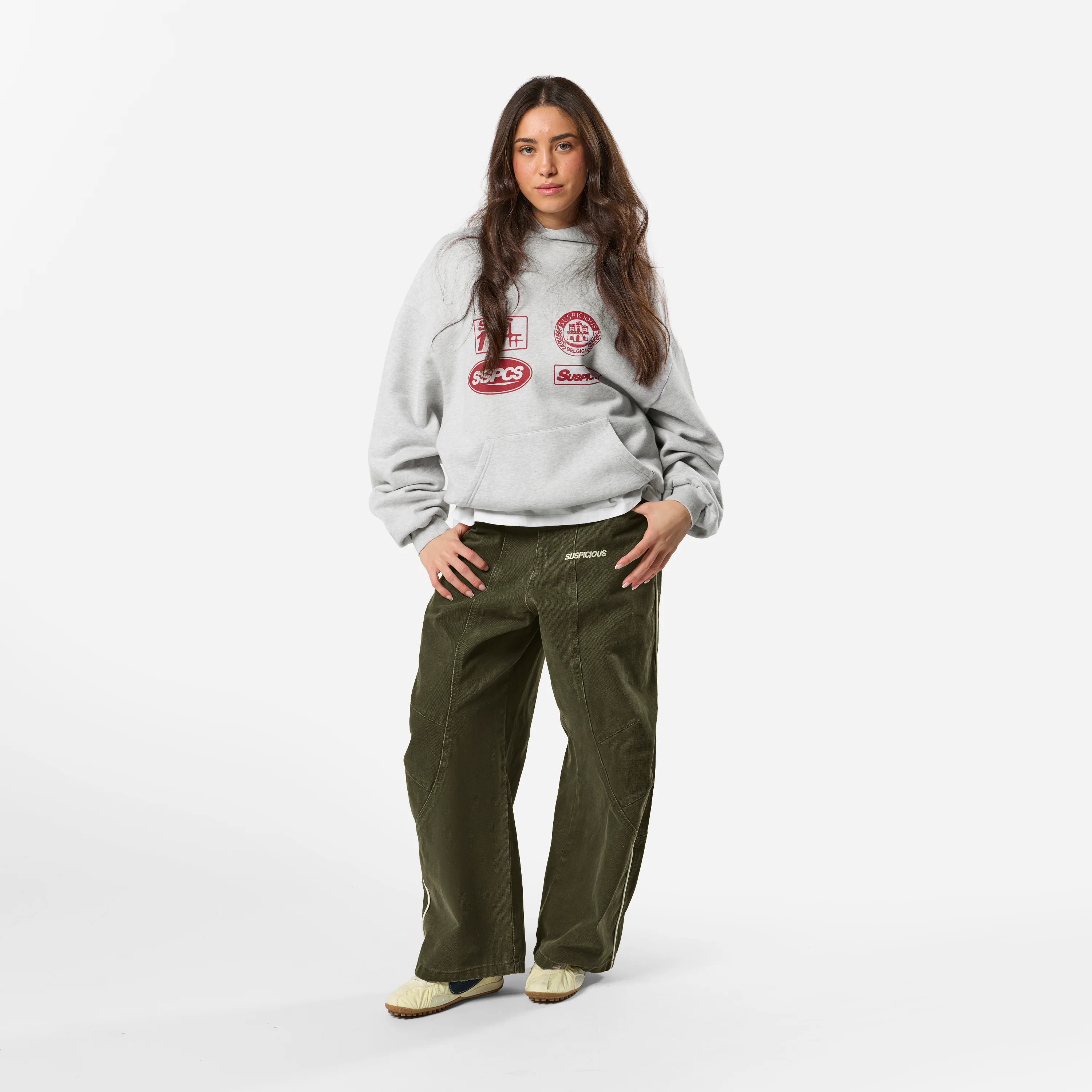 Off Season / Line Up Hoodie - Ash - Image 3