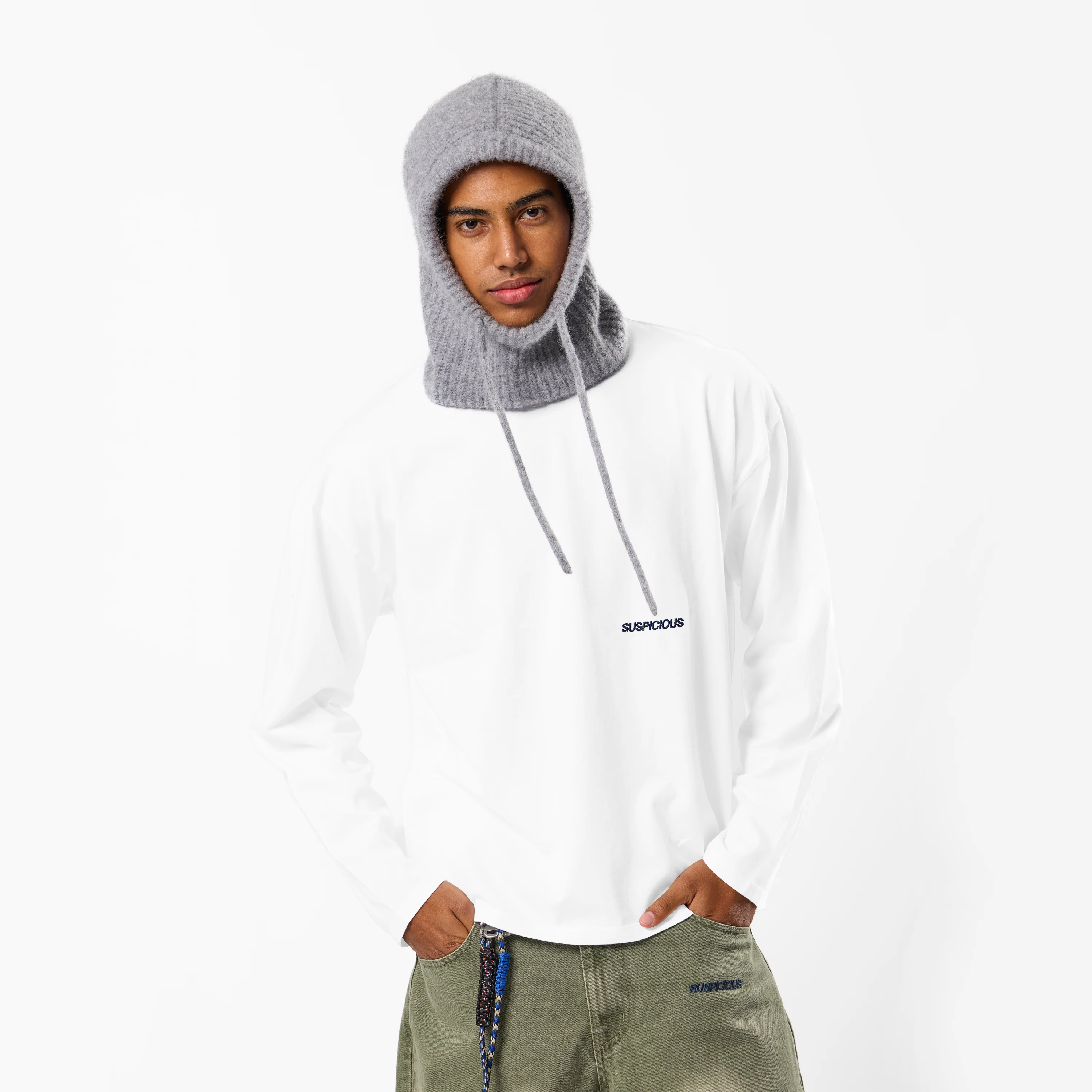 PL / Essentials Longsleeve - White - Image 3