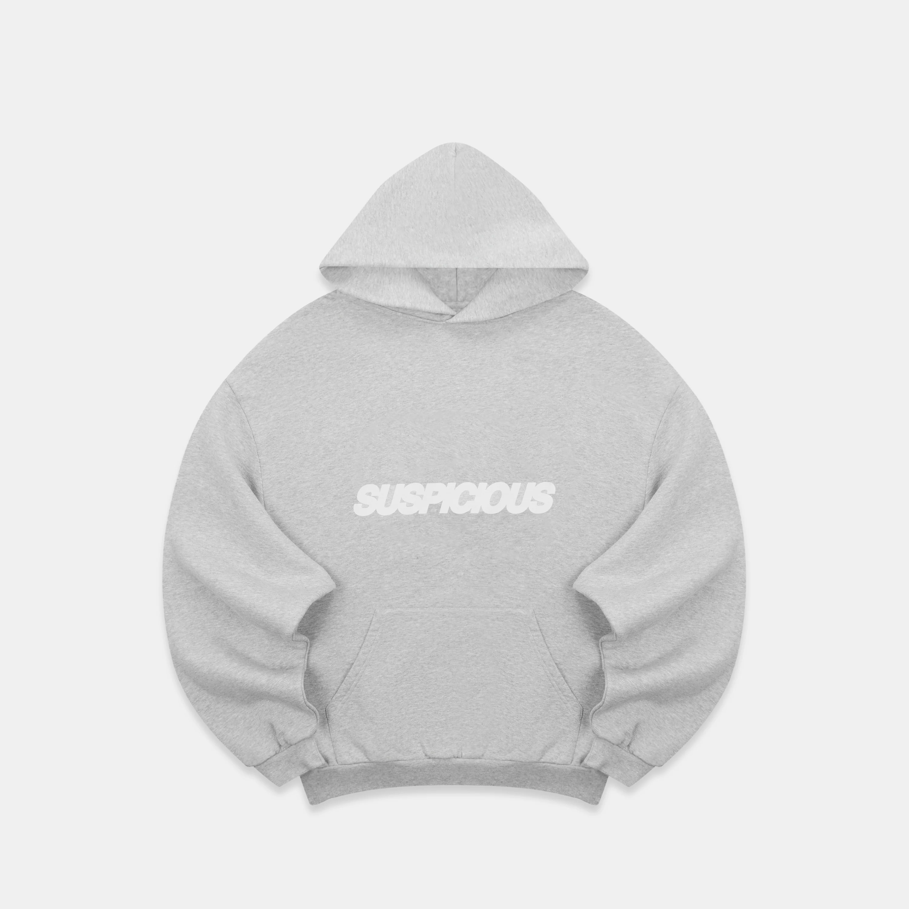 PL / Slanted Hoodie - Neutral Heather