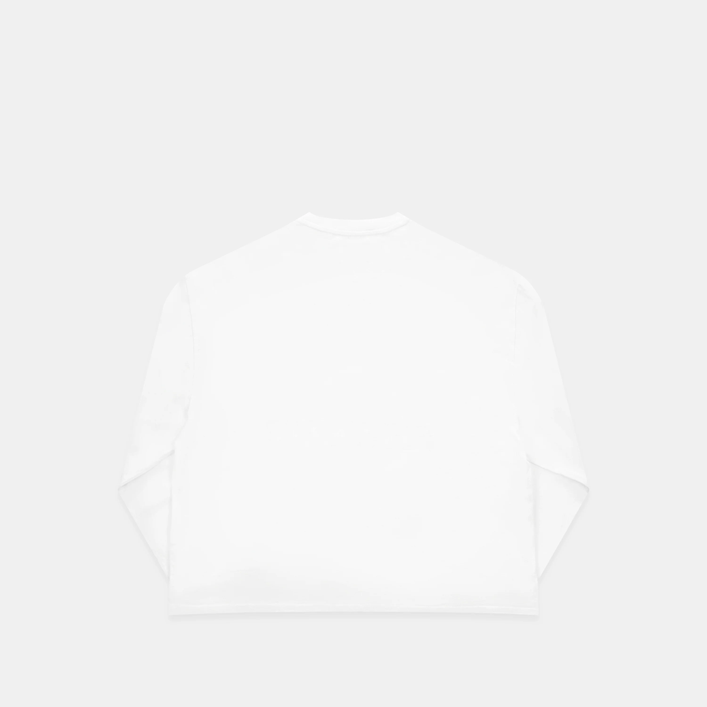 PL / Slanted Longsleeve - White - Image 9