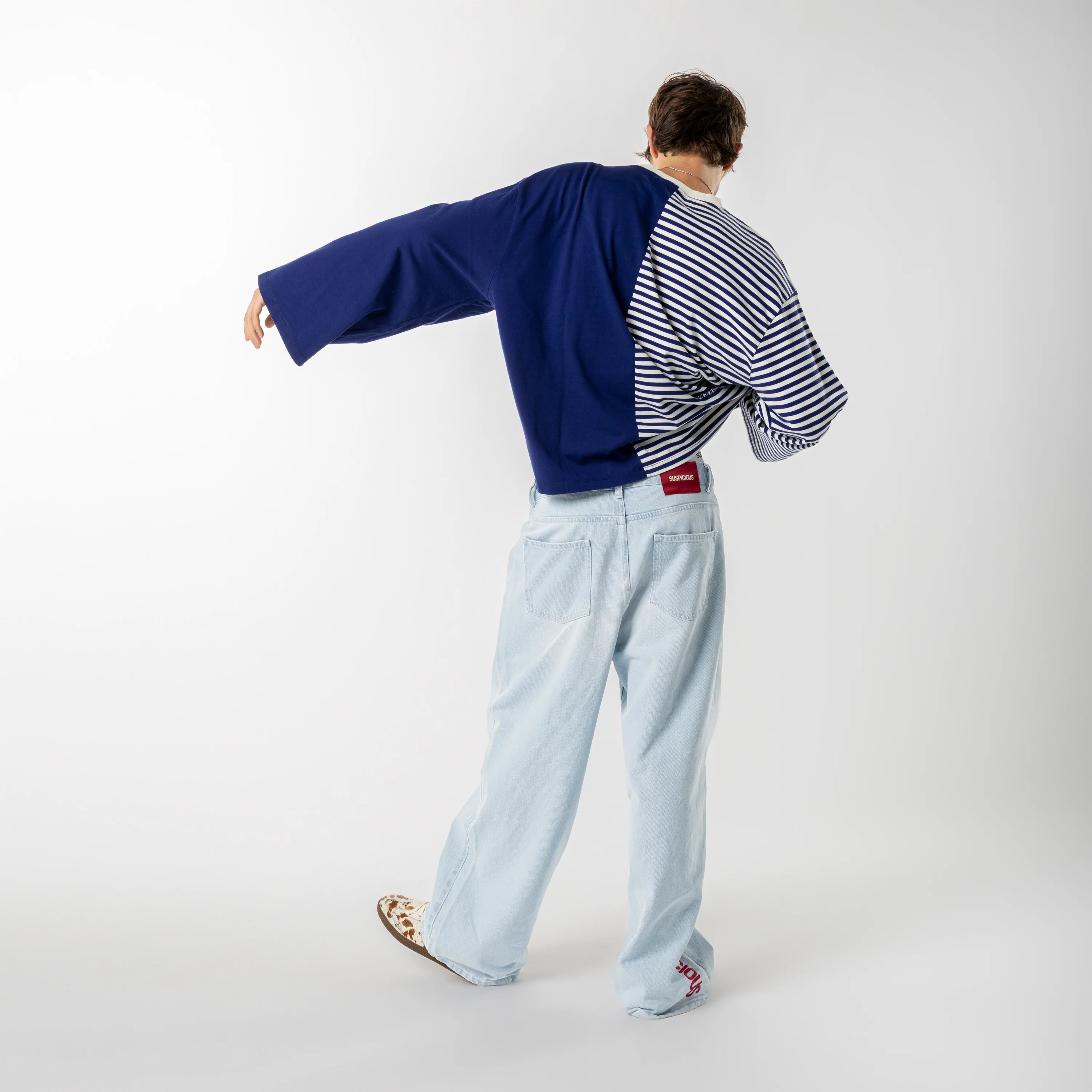 PL / SSPCS Split Longsleeve - Dark Blue - Image 6