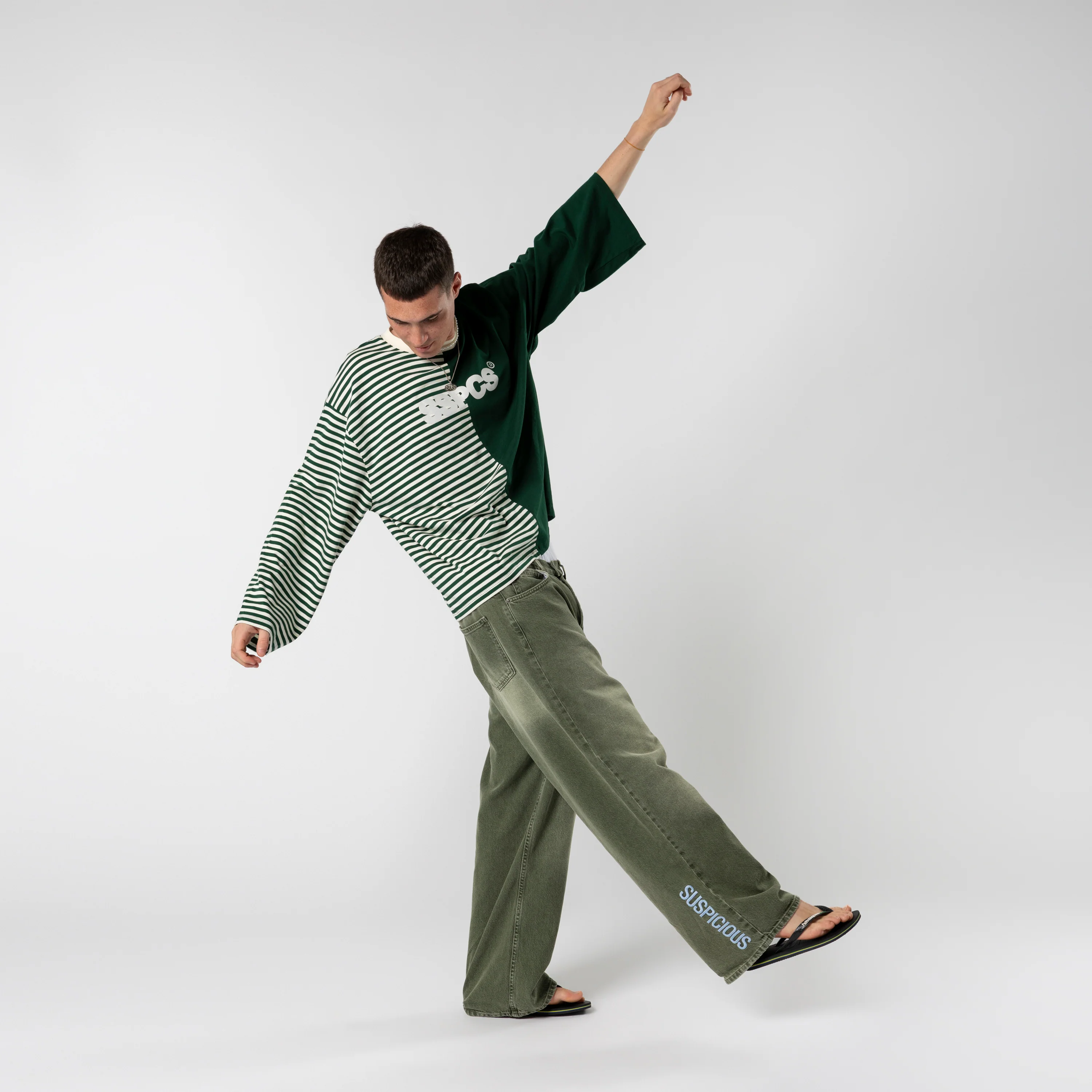 PL / SSPCS Split Longsleeve - Forest green - Image 4