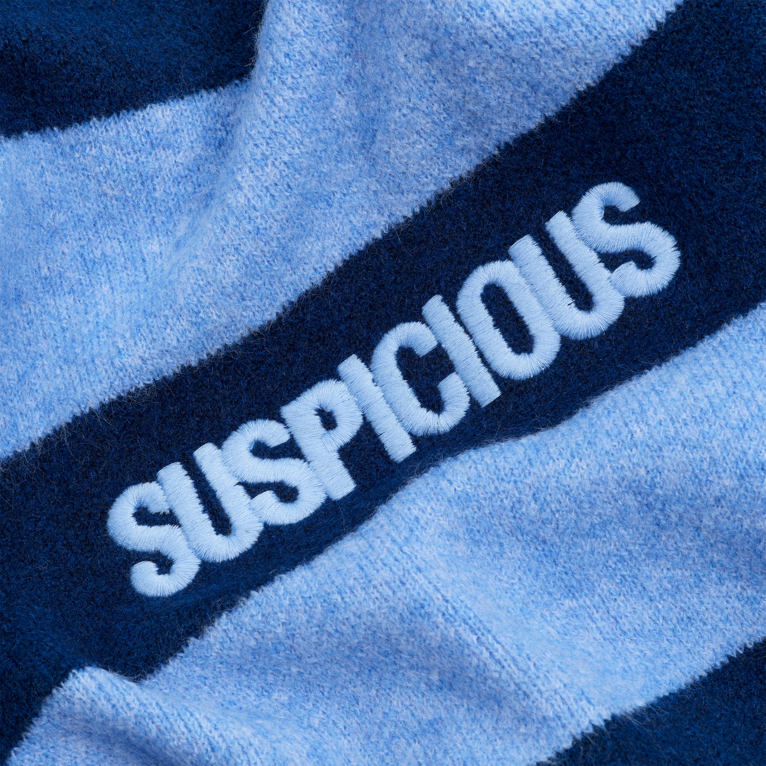 PL / Striped Knitted Sweat - Blue - Image 5