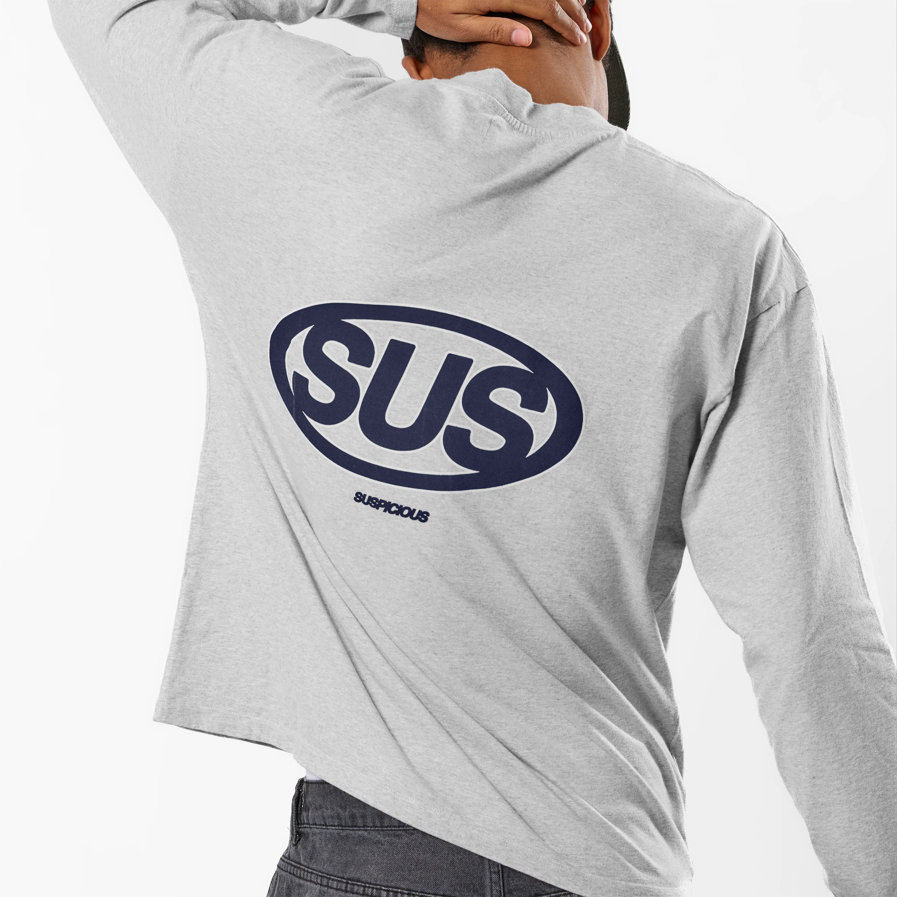 PL / SUS Longsleeve - Neutral Heather - Image 2