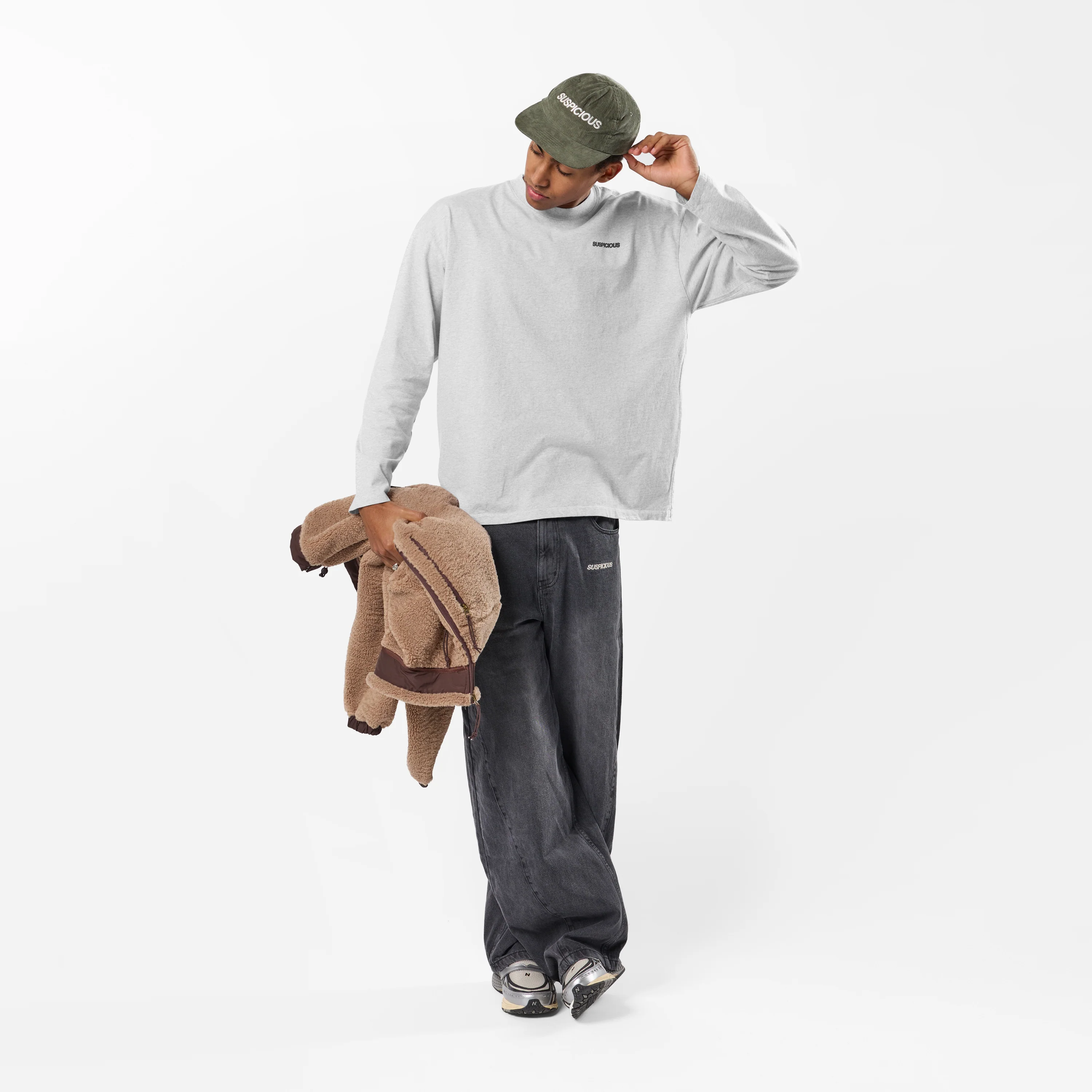 PL / SUS Longsleeve - Neutral Heather - Image 3