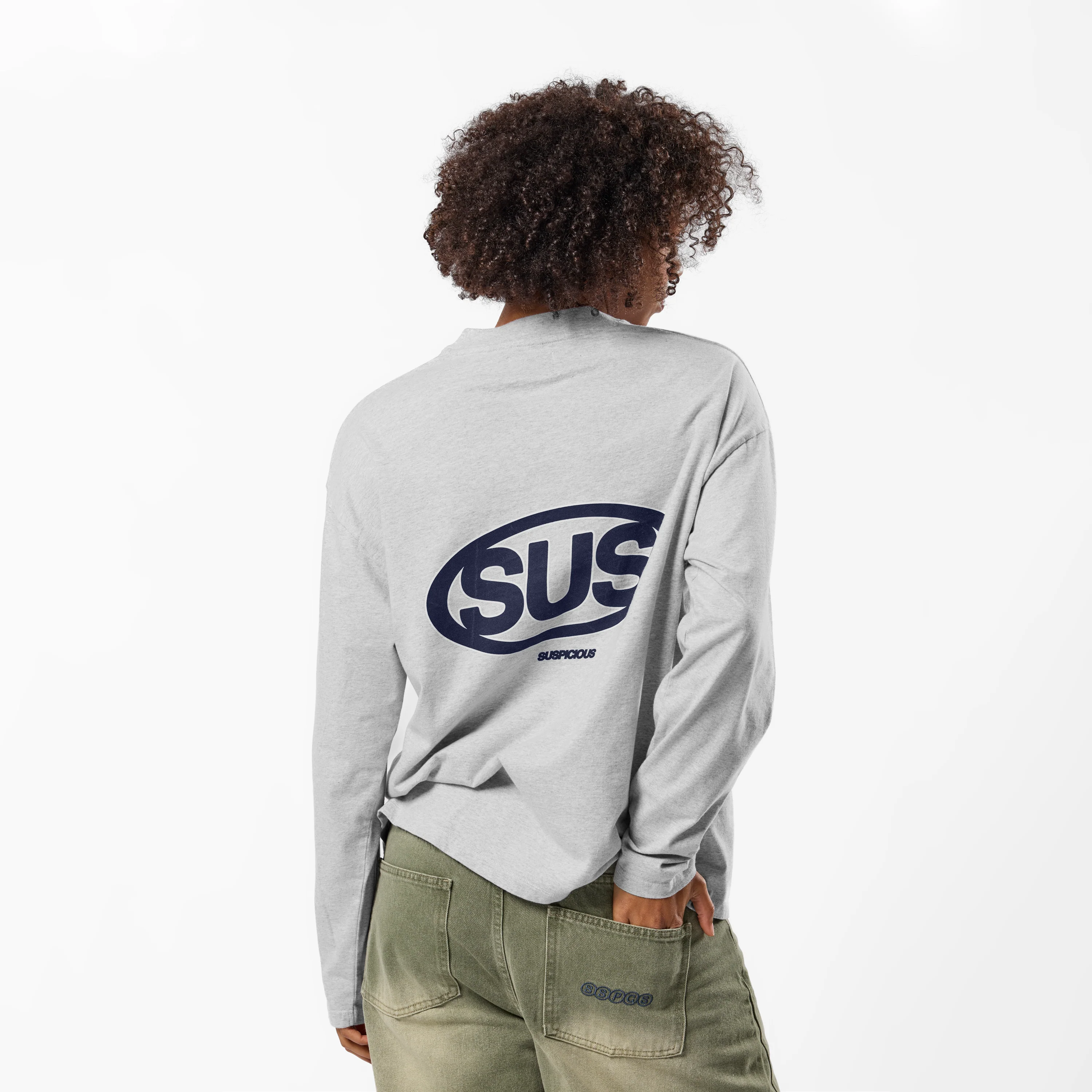 PL / SUS Longsleeve - Neutral Heather - Image 8