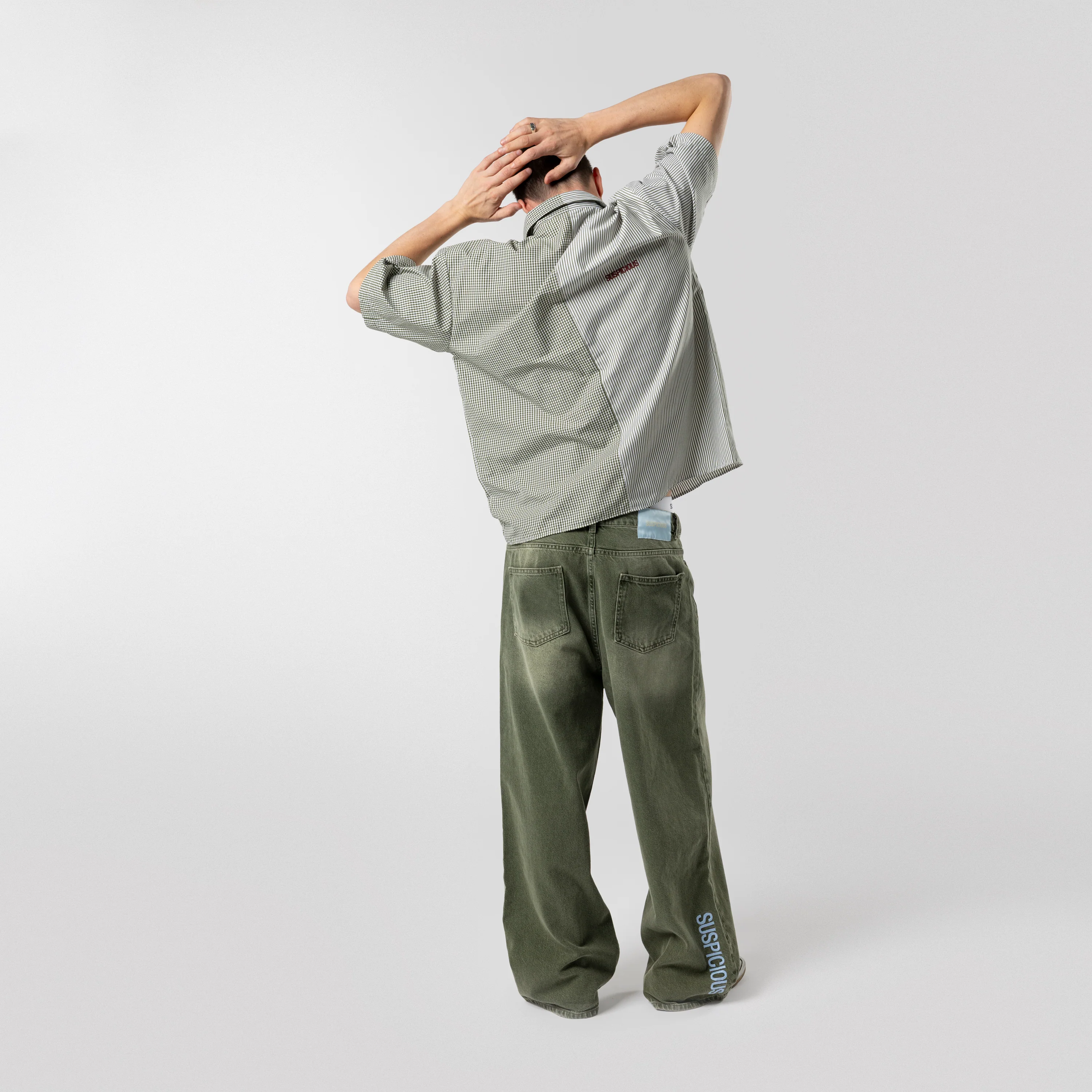 PL / Suspicious Dual Shortsleeve Shirt - Green - Image 6
