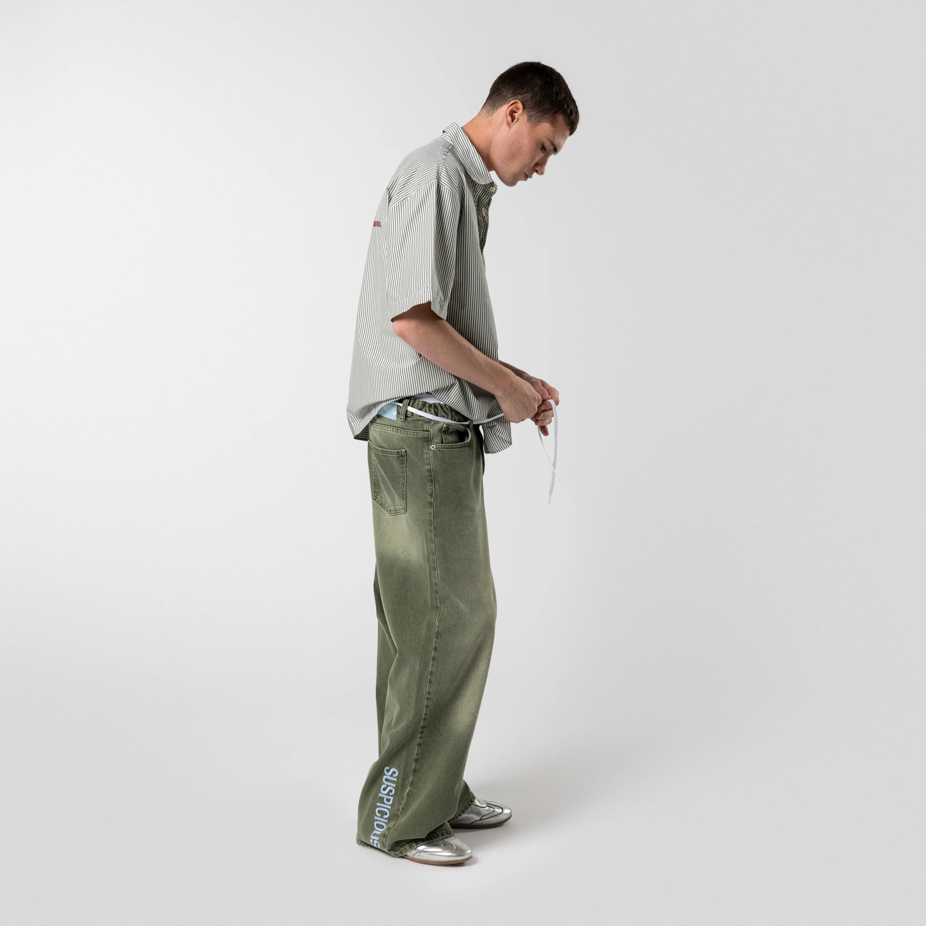PL / Suspicious Dual Shortsleeve Shirt - Green - Image 7
